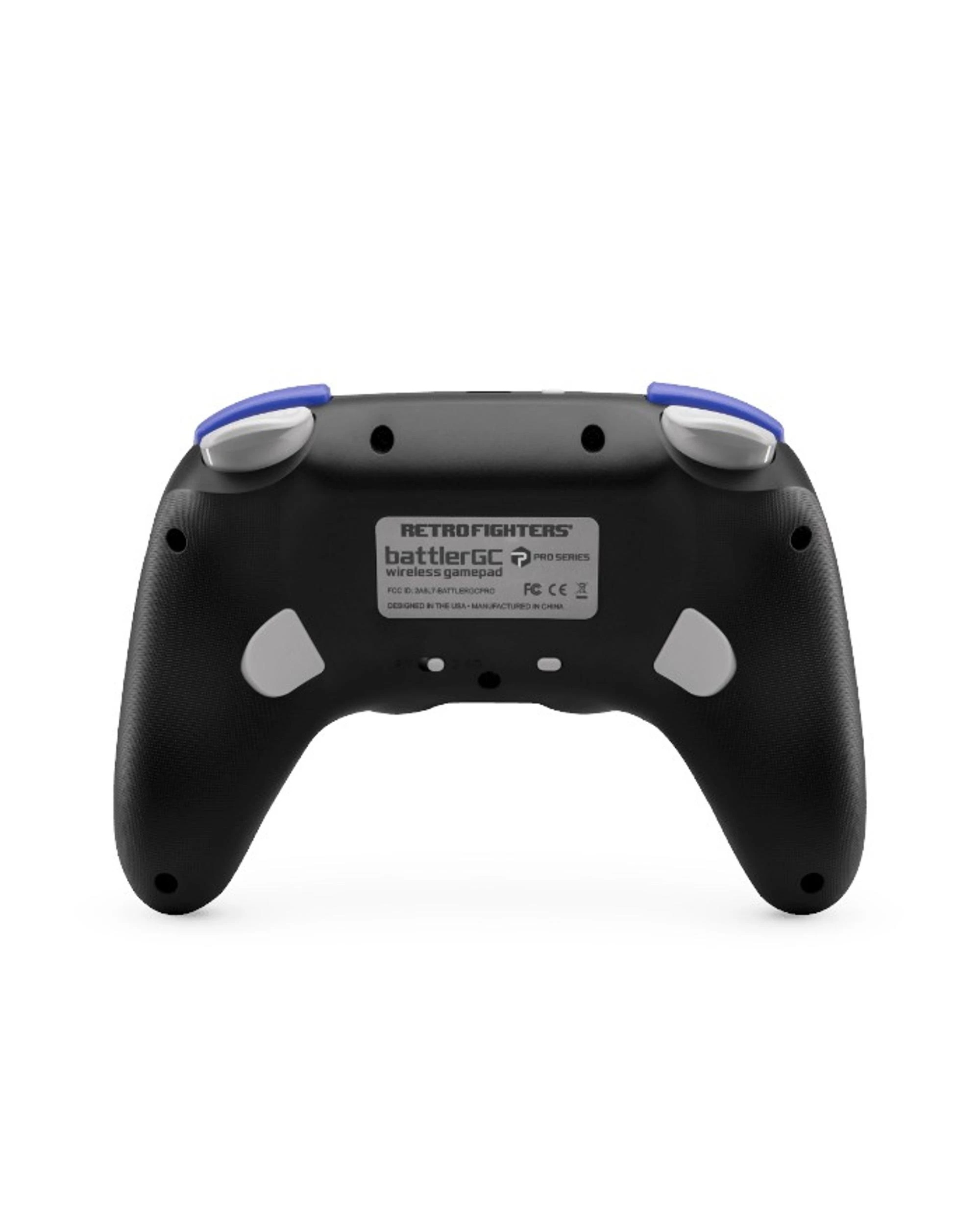 3 Retro Fighters BattlerGC Pro 2 Wireless Controller - Clear, 3 of 3
