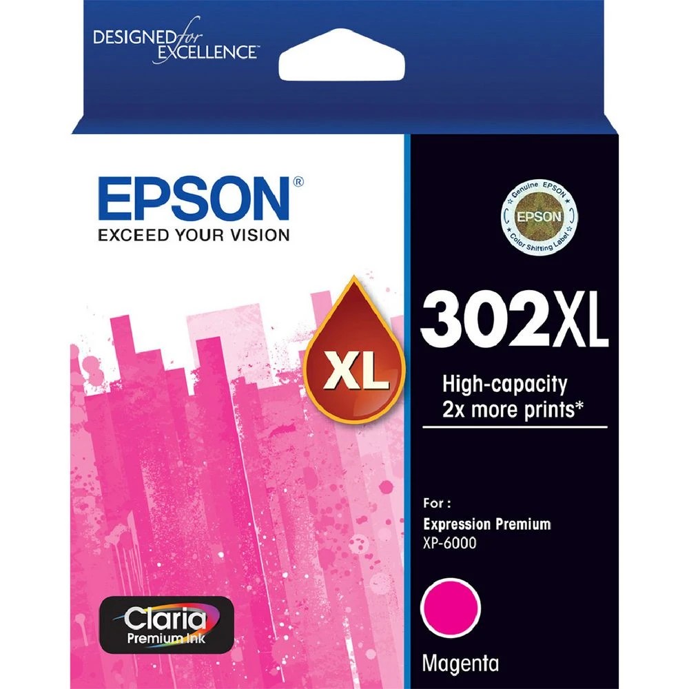 Epson 302XL Premium Ink Cartridge Magenta - Kmart