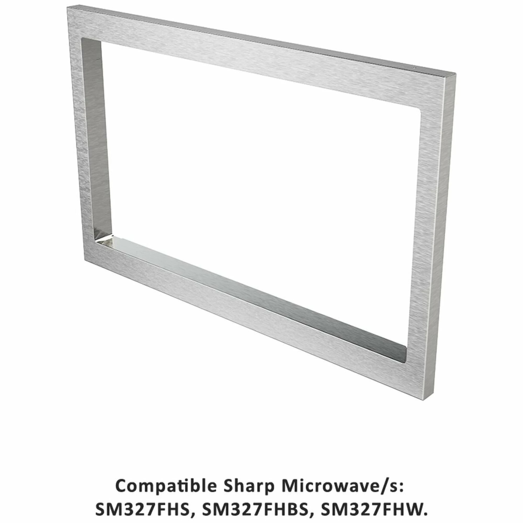 3 Sharp Stainless Steel Microwave Trim Kit, 3 of 3