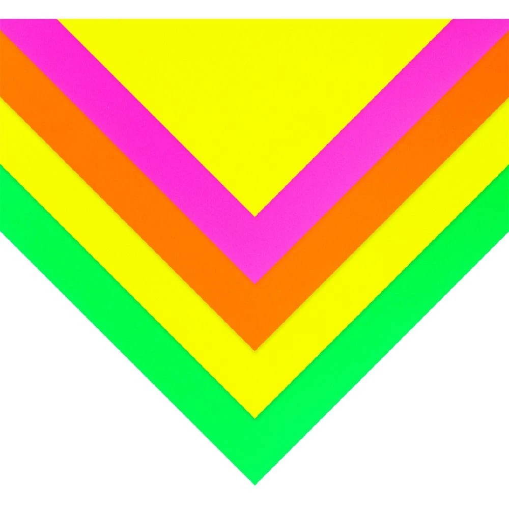 1 Quill A3 Fluoro Board Assorted 5 Pack, 1 of 2