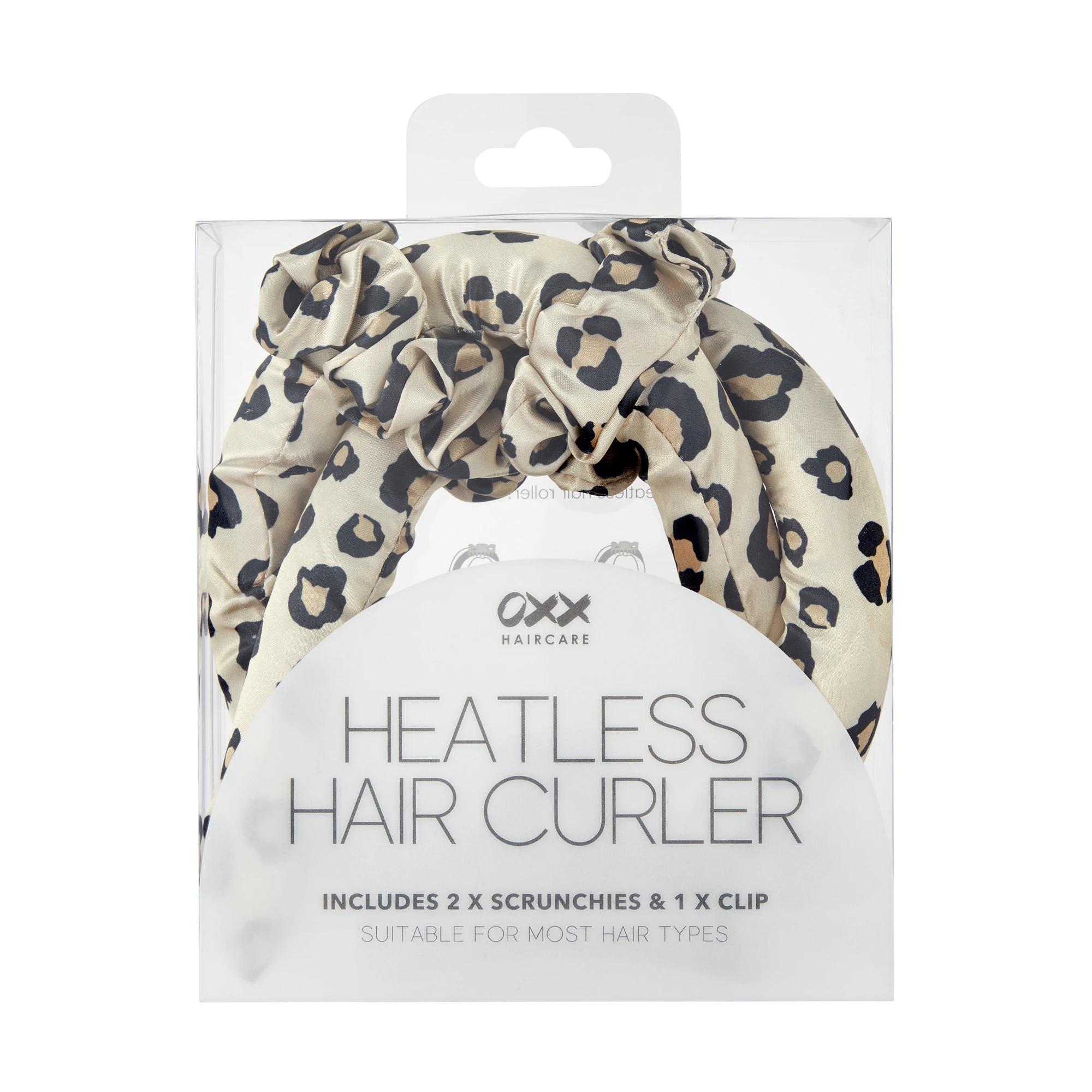 Heatless Curls Lockenwickler – Leopard Print, Für Hitzefreie Locken Ohne Haarschäden