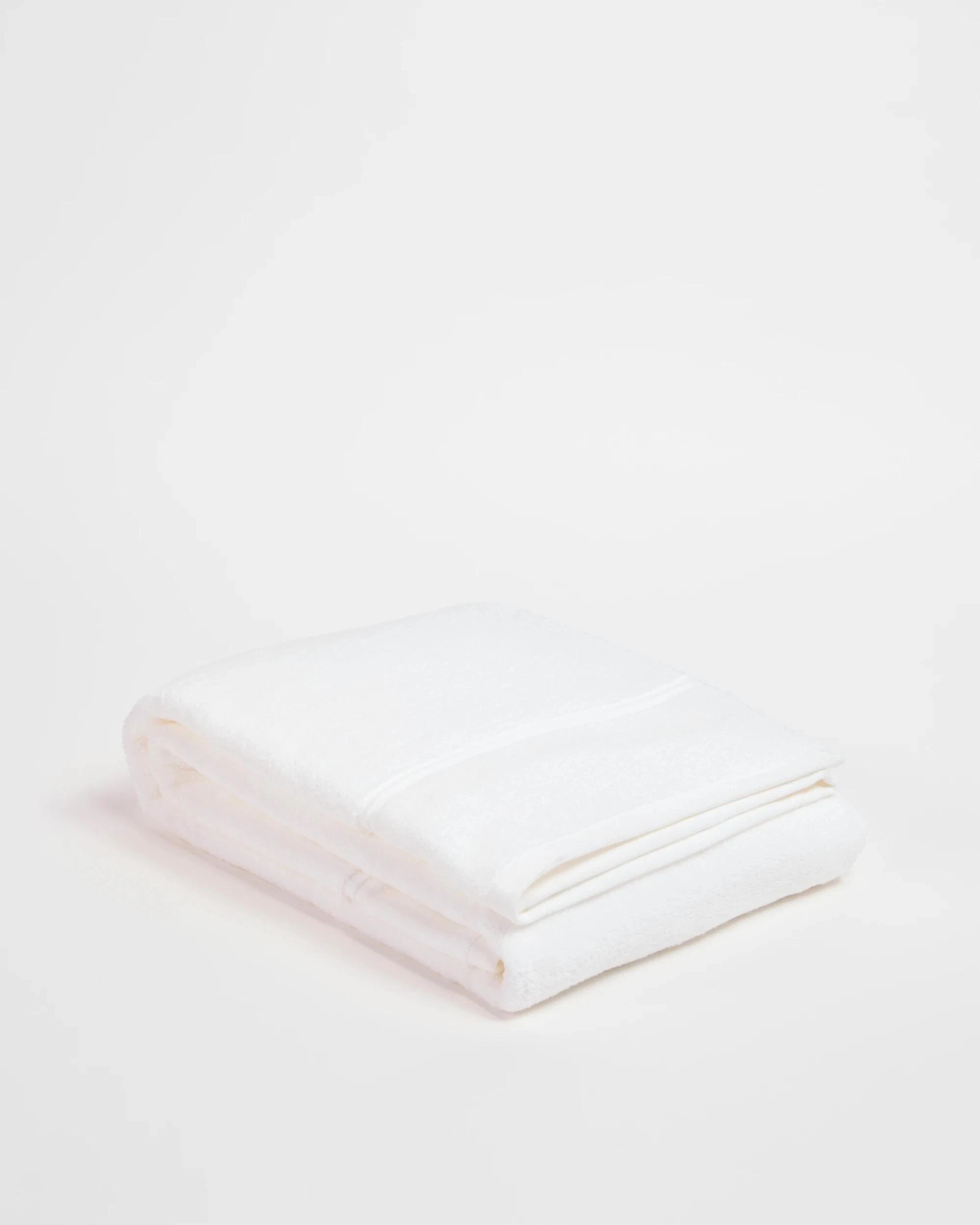 1 Target Luxury Egyptian Cotton Pile Bath Sheet - White, 1 of 3