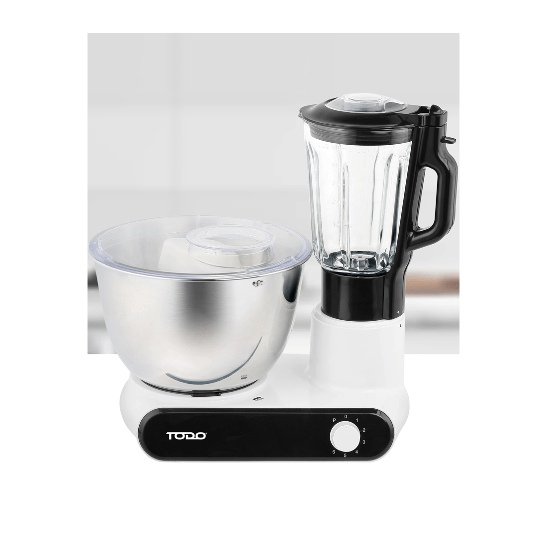 5 TODO Electric Stand Mixer 6L Stainless Steel Bowl Blender Attachment 7 Speed - White, 5 of 5