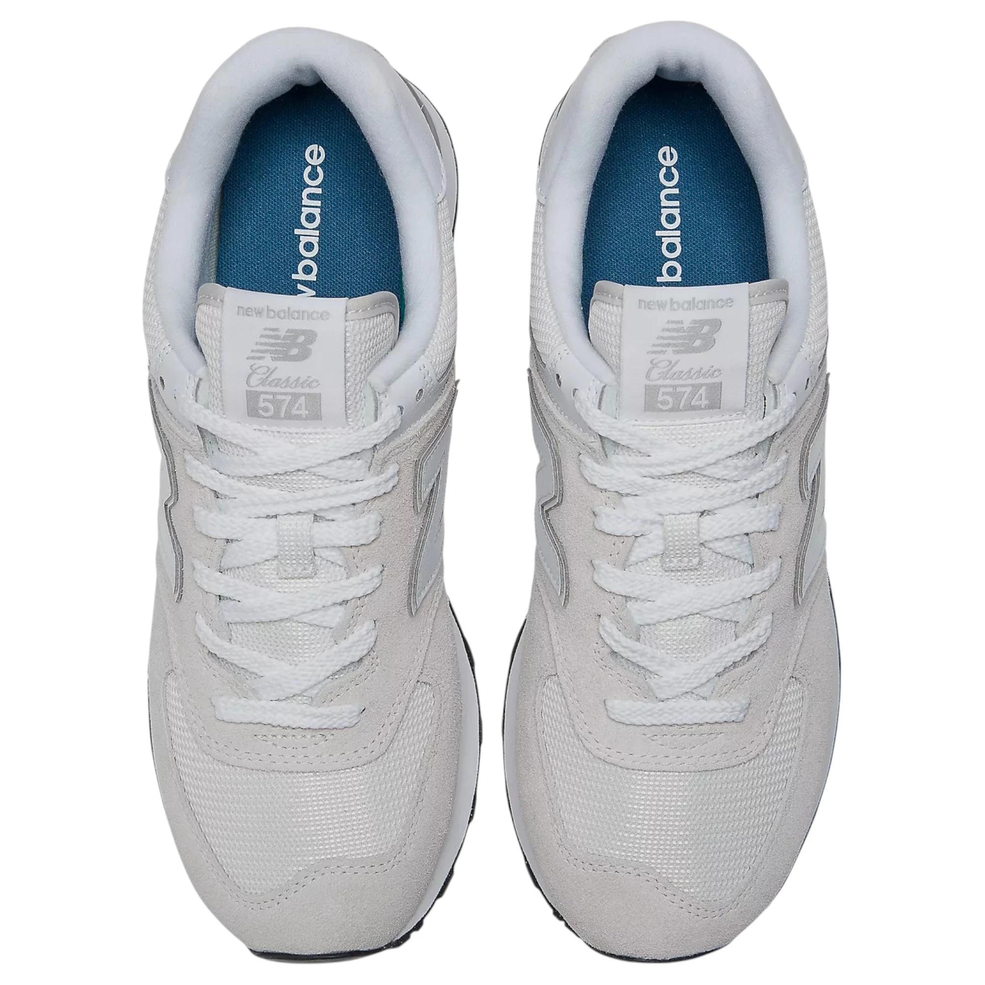 4 New Balance Unisex 574 Athletic Shoes BEIGE/GREY, 4 of 6