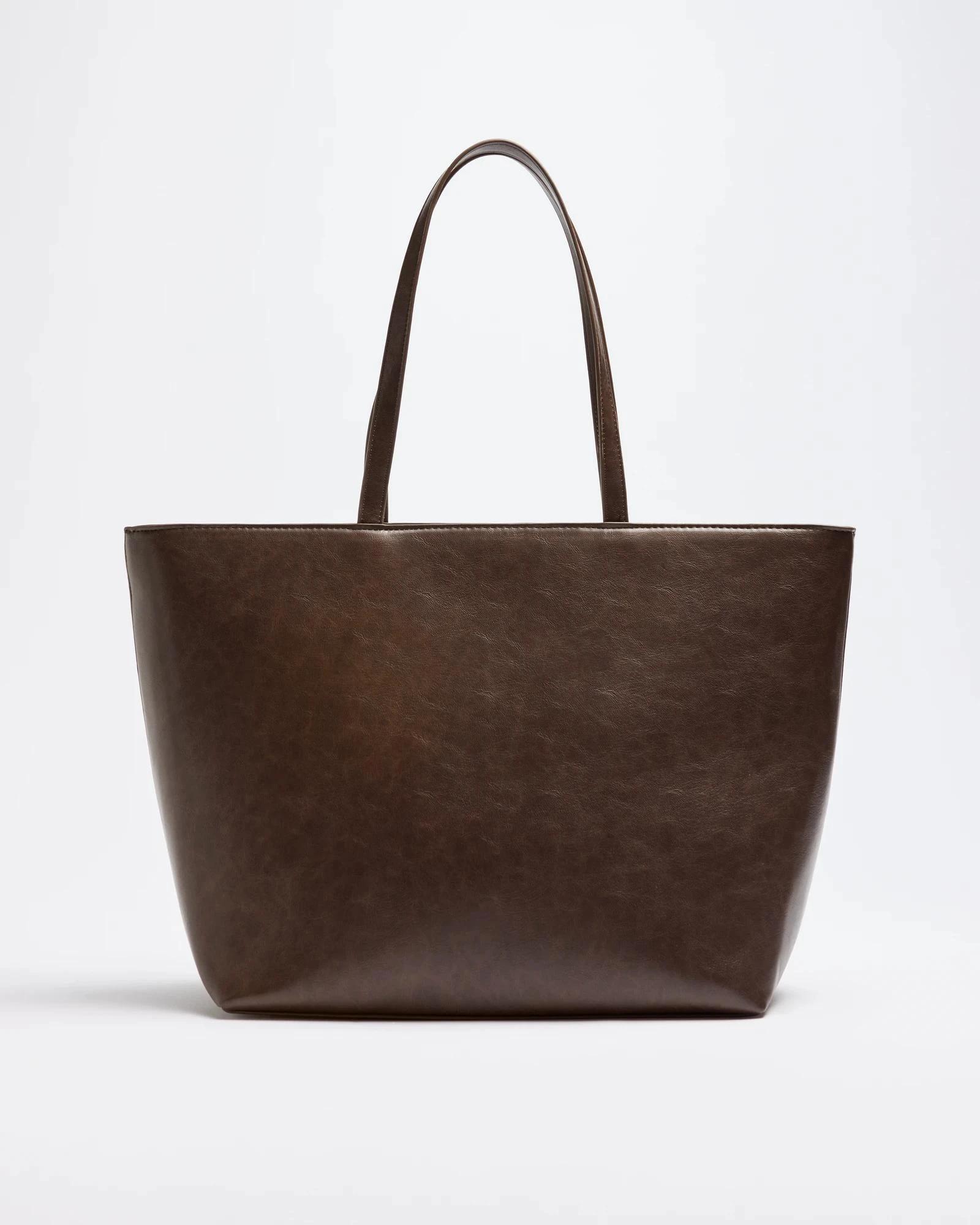 1 Target Large Work Tote Bag CHOCOLATE, 1 of 2