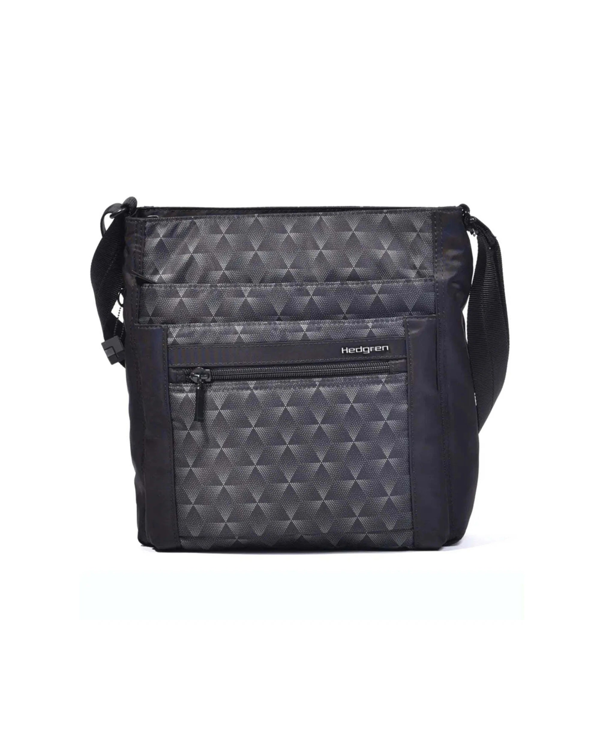 1 Hedgren ORVA Crossbody Bag with RFID Pocket Water Repellent Nylon Bag 5.2L Gradient Print - Black, 1 of 4