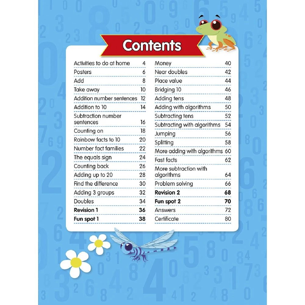 2 ABC Mathseeds Activity Book First Addition and Subtraction, 2 of 4