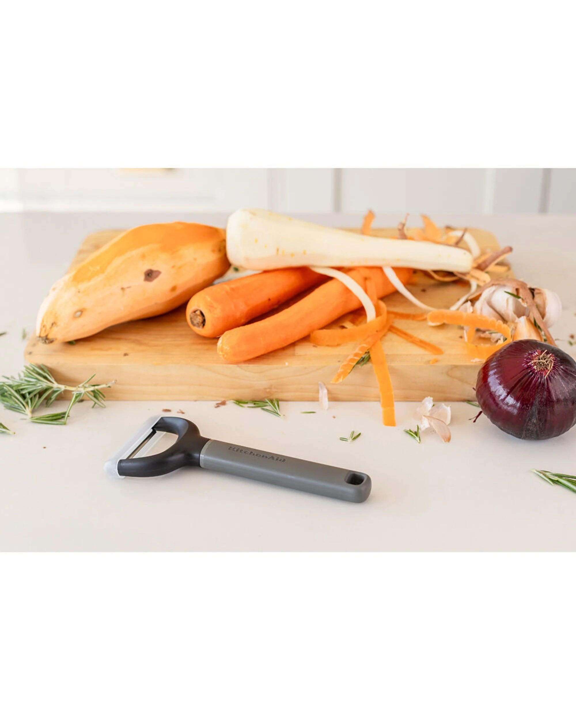 6 KitchenAid 2PK Classic Fruit Vegetable Y Peeler With Ergonomic Handle - Charcoal, 6 of 6