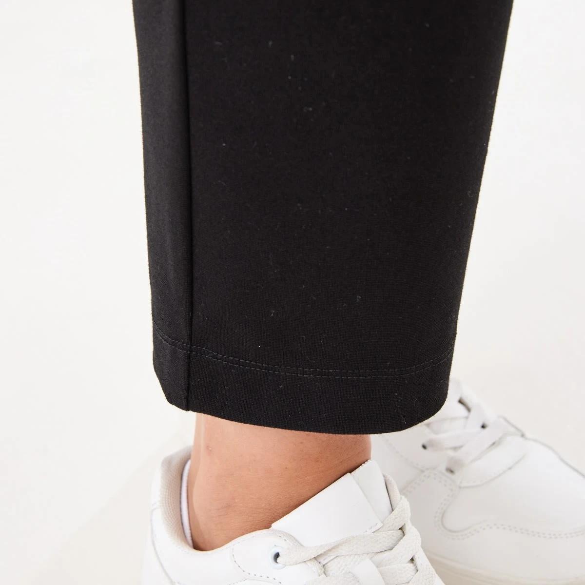 6 Ponte Trackpants Black, 6 of 7