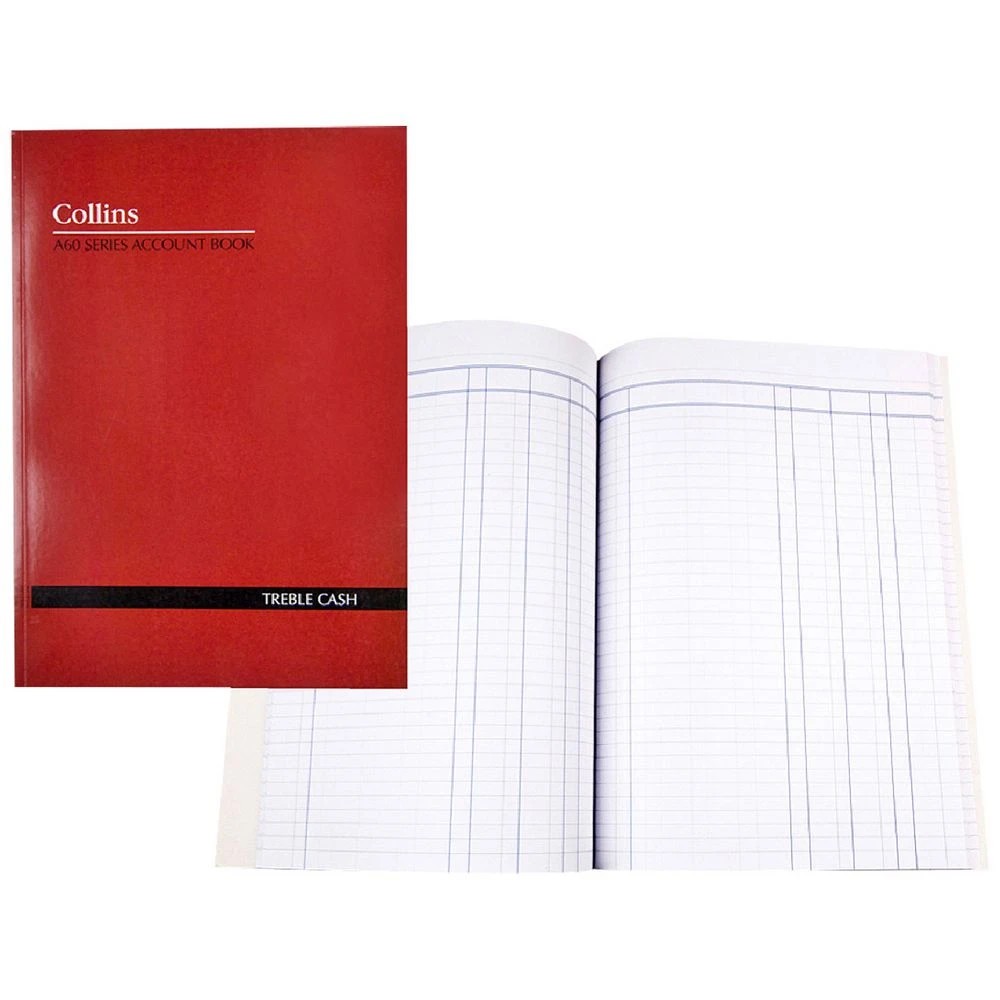 1 Collins A60 A4 Analysis Book 3 Money Column, 1 of 2
