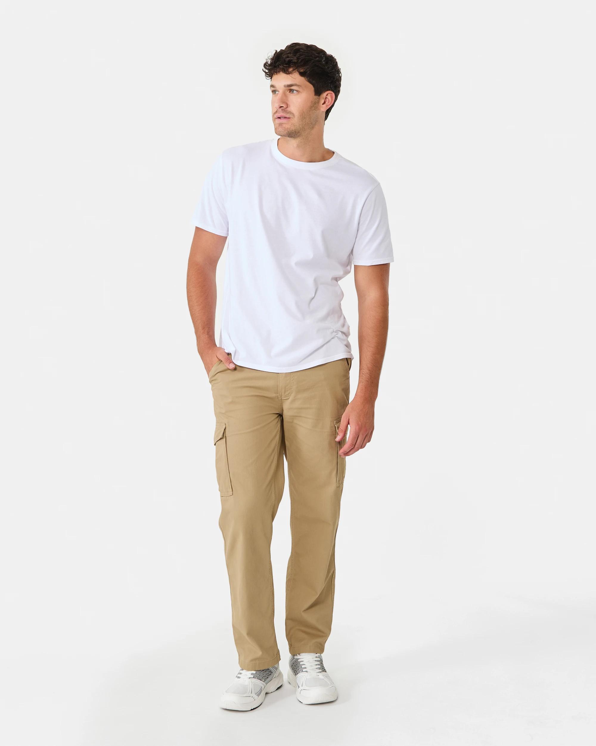 2 Australian Grown Cotton Crew Neck T-shirt WHITE, 2 of 10