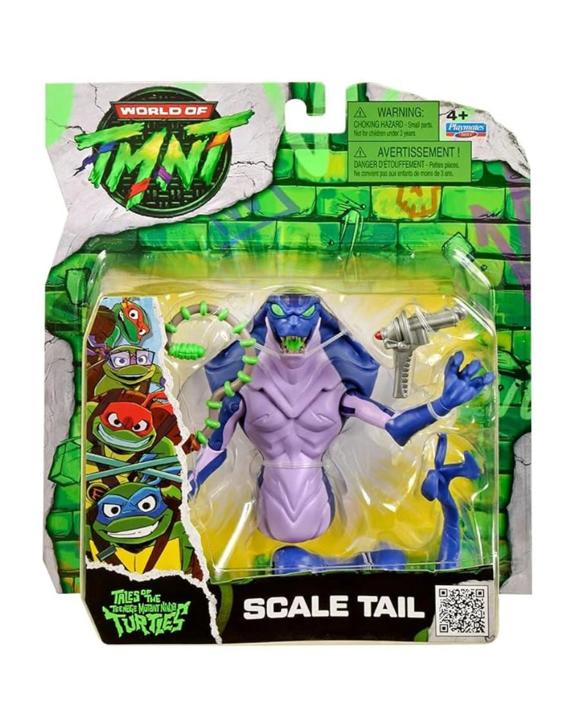 World of TMNT Tales of Teenage Mutant Ninja Turtles Mutanimals Scale Tail Figure