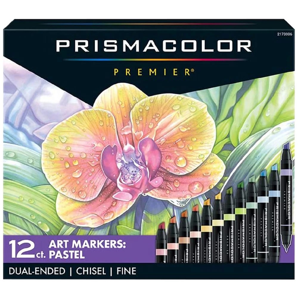 1 Prismacolor Art Markers Pastel 12 Pack, 1 of 6