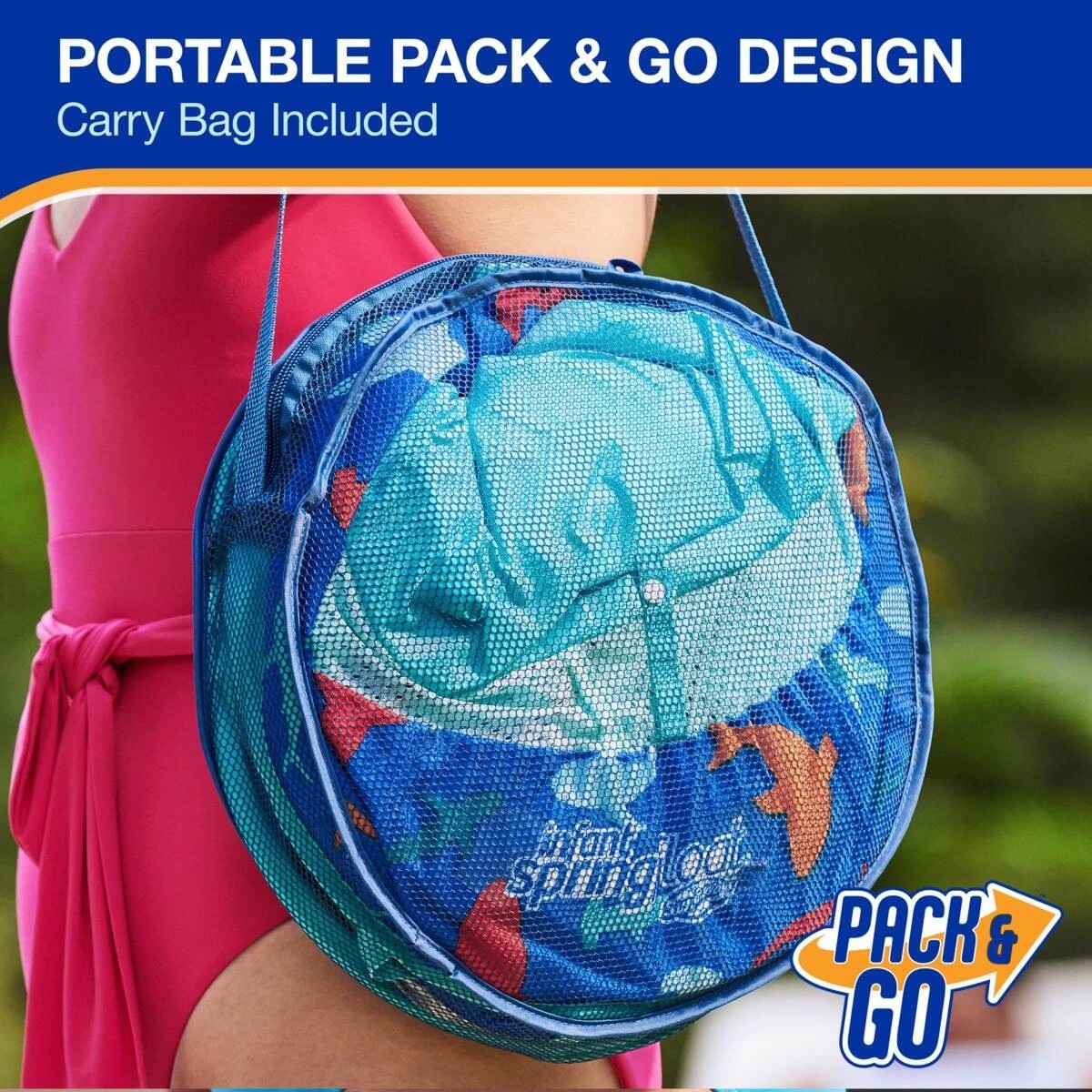 7 Swimways Premium Infant Spring Float Sun Canopy - Assorted, 7 of 8