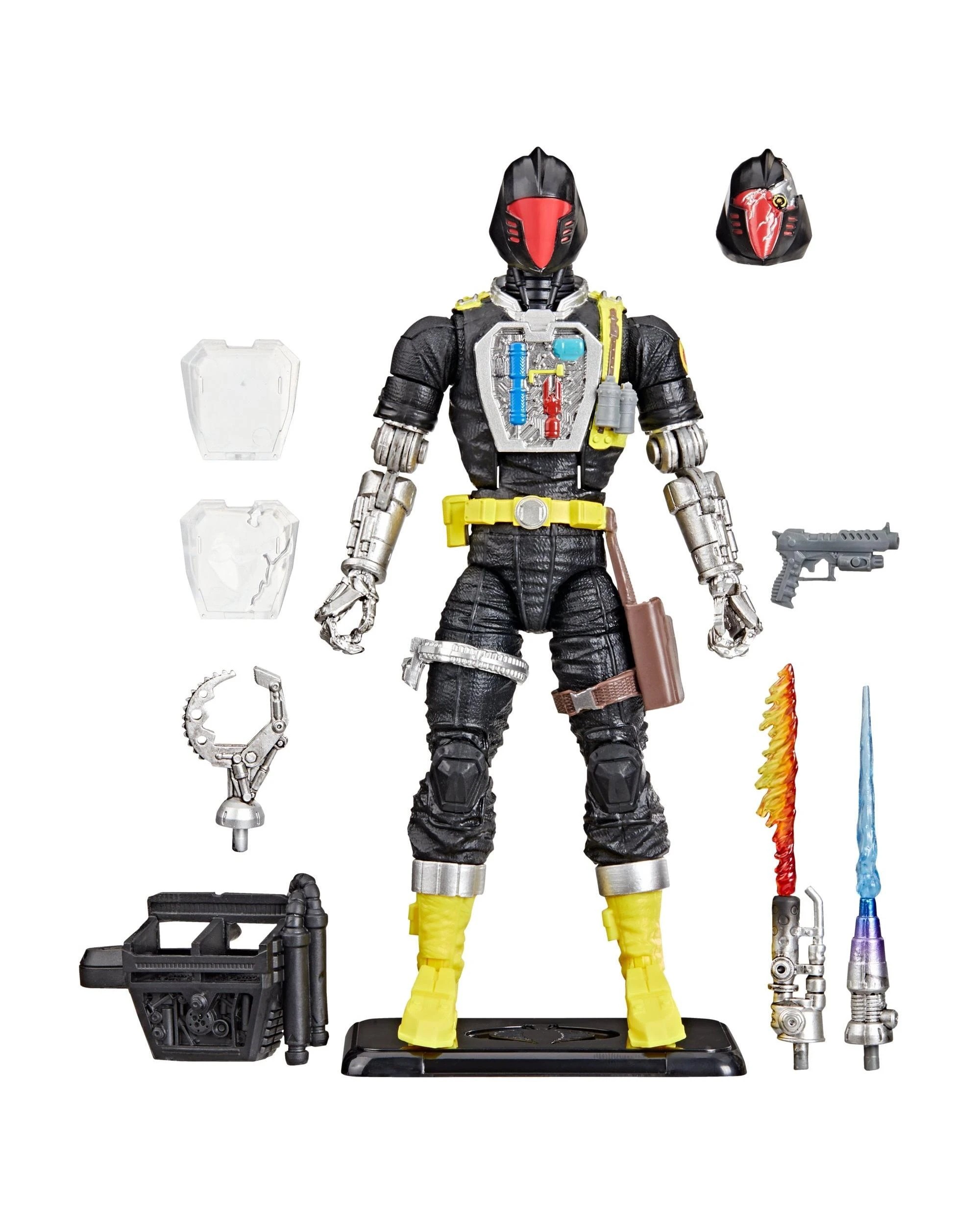 3 G.I. Joe Classified Series: Retro Cardback B.A.T. - Battle Android Trooper -  Action Figure, 3 of 10