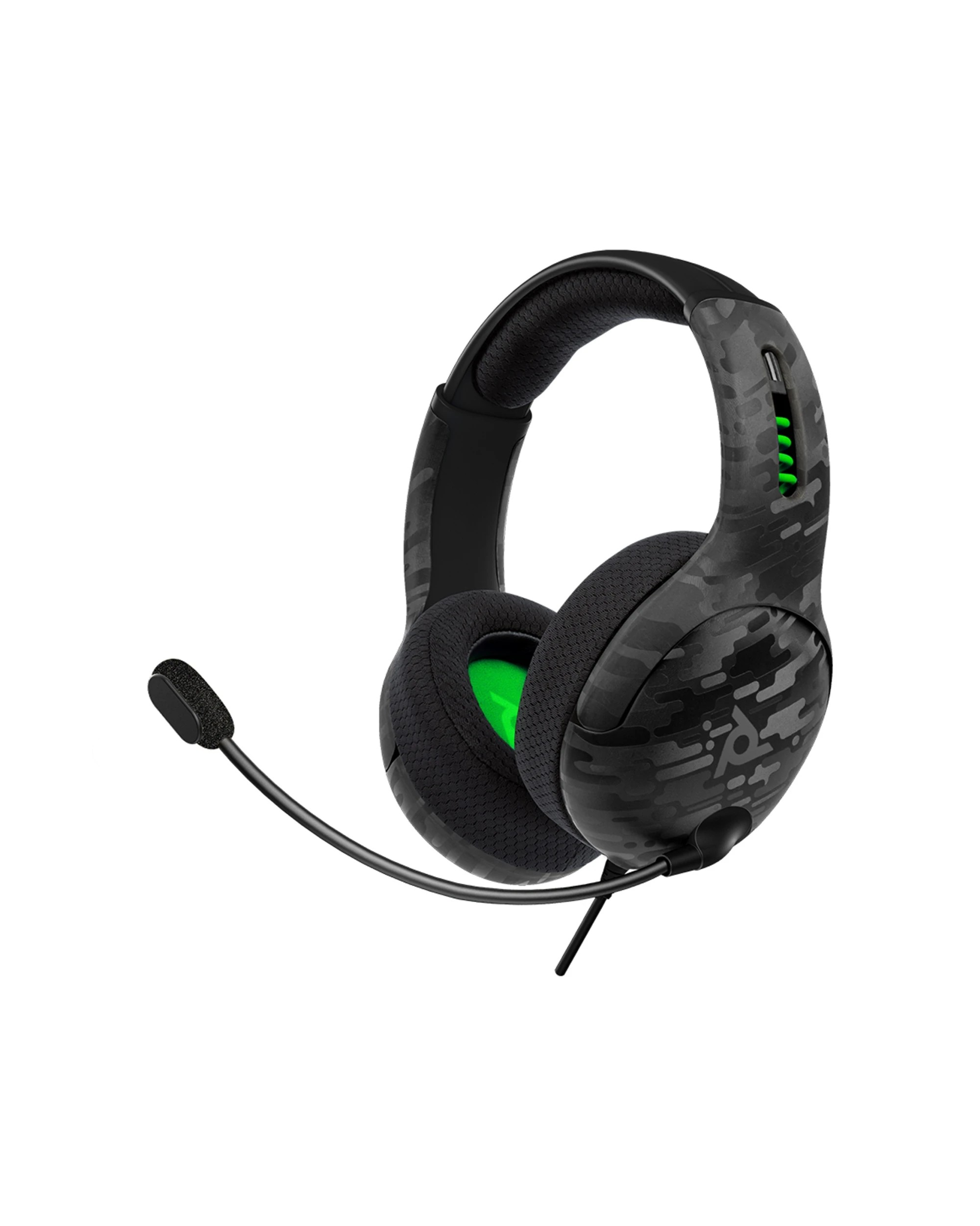 1 Pdp Gaming Lvl50 Wired Stereo Gaming Headset Xbox Series X S One Black Camo - Black, 1 of 2