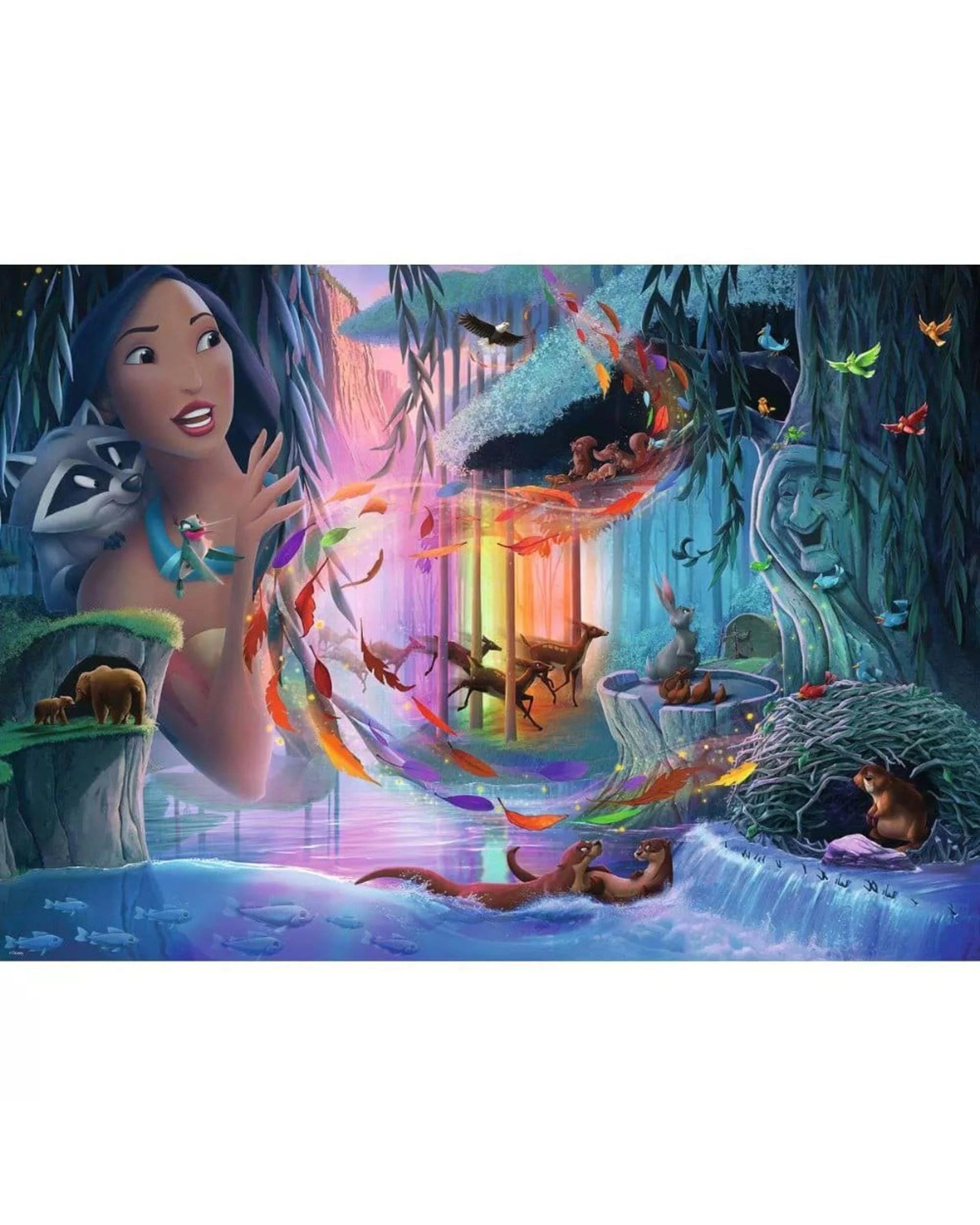 2 Ravensburger Disney Castles Pocahontas 1000 Piece Puzzle, 2 of 5