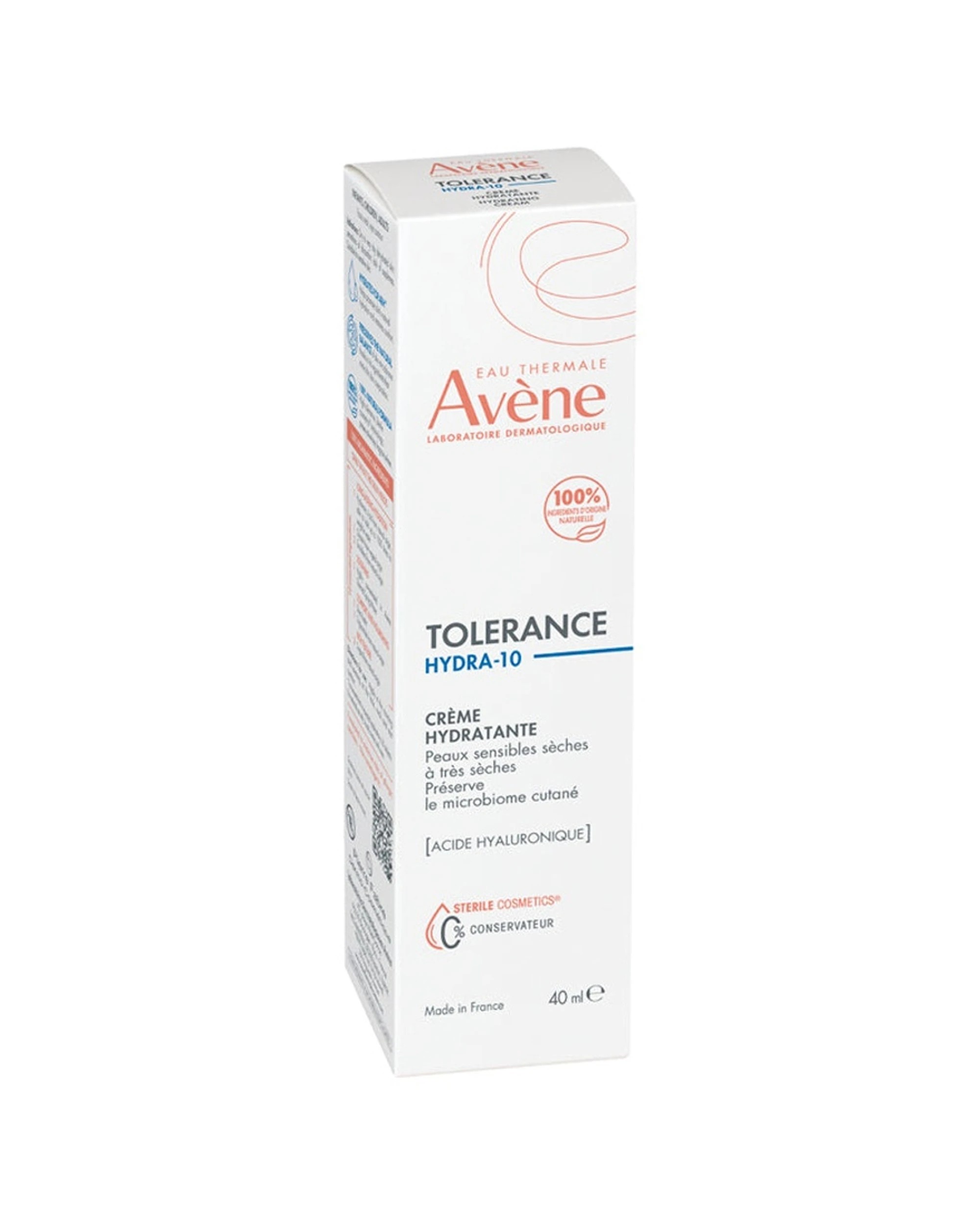 2 Avene Tolerance Hydra-10 Hydrating Cream Sensitive Skin Daily Moisturiser 40ml - White, 2 of 2