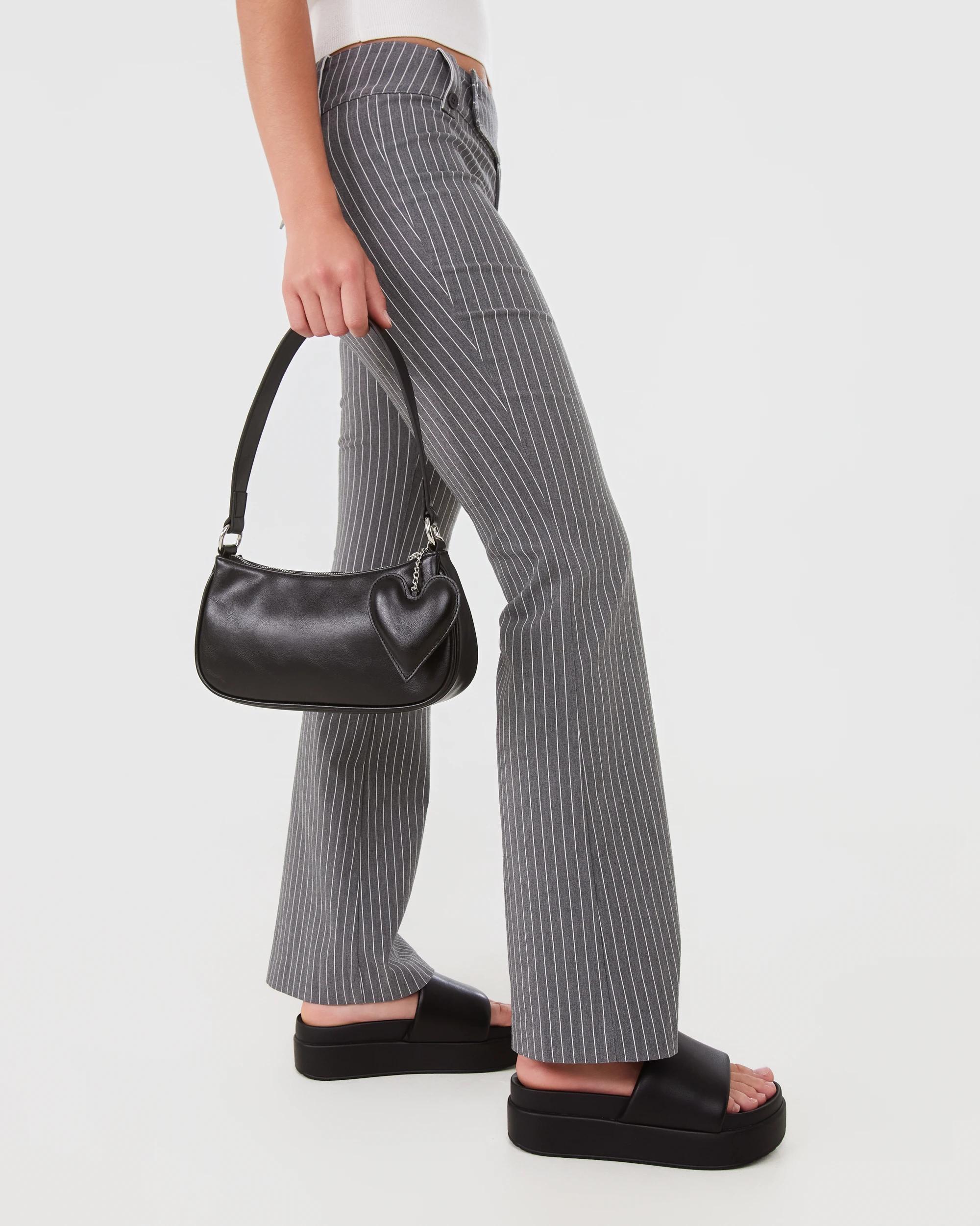 9 Youth Low Rise Bengaline Pants Pinstripe, 9 of 9