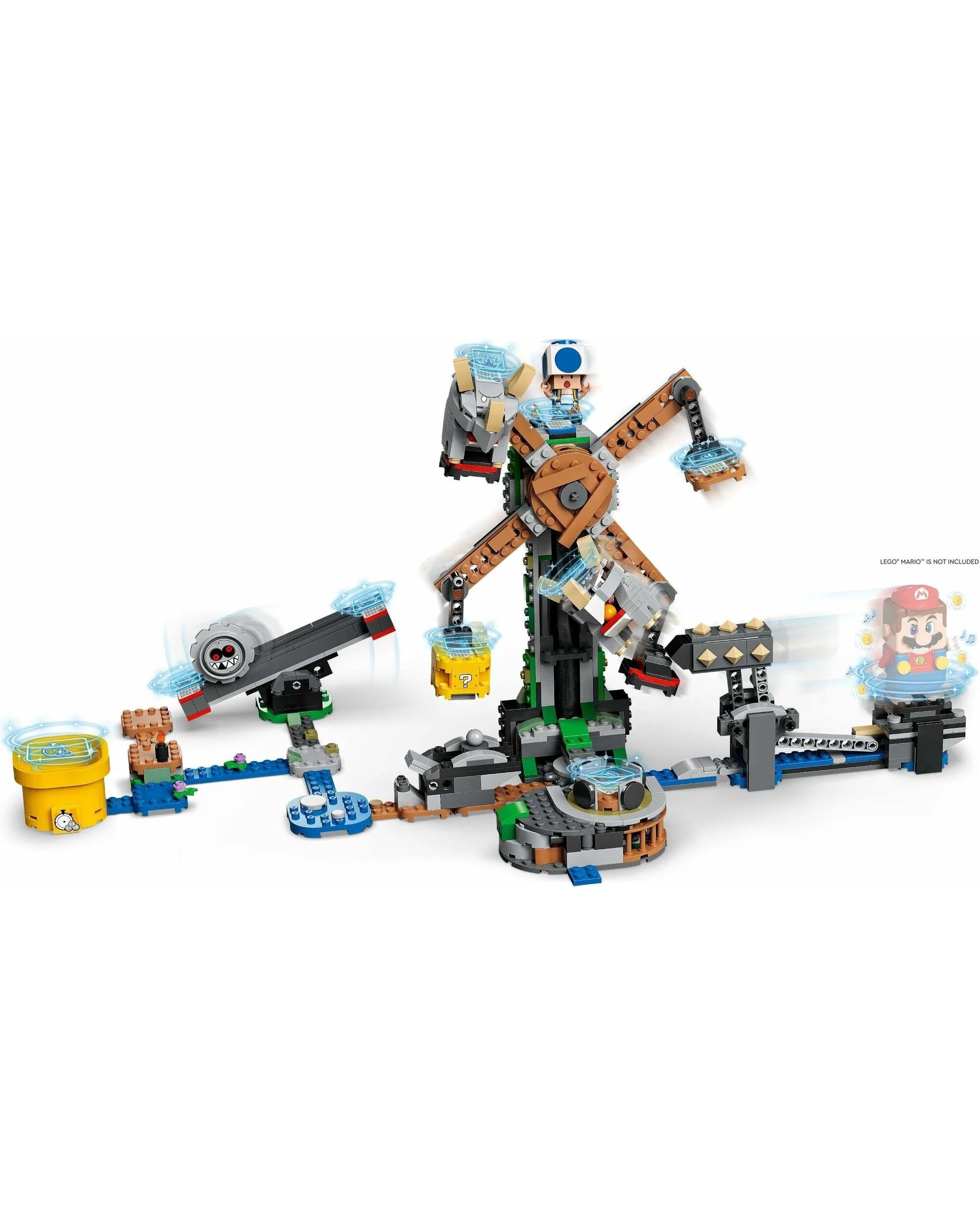 3 LEGO 71390 Reznor Knockdown Expansion Set - Super Mario, 3 of 5