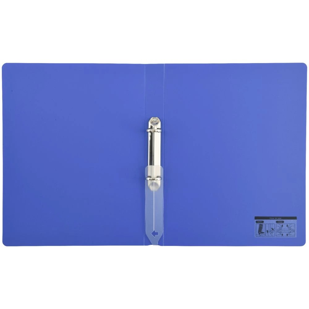 3 Aqua Drops A4 Twist Binder 2-O 18mm Vivid Blue, 3 of 4