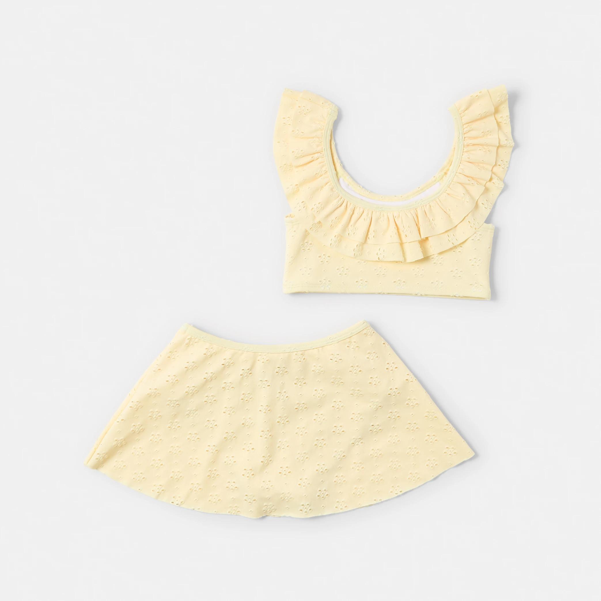 10 Lace Bikini Skirt Set Ylw Butter, 10 of 10