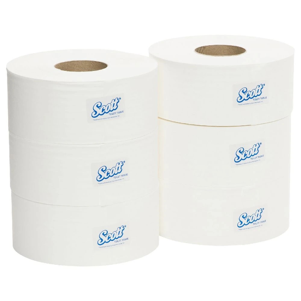 2 Scott Compact Jumbo Toilet Tissue Roll 6 Pack, 2 of 7
