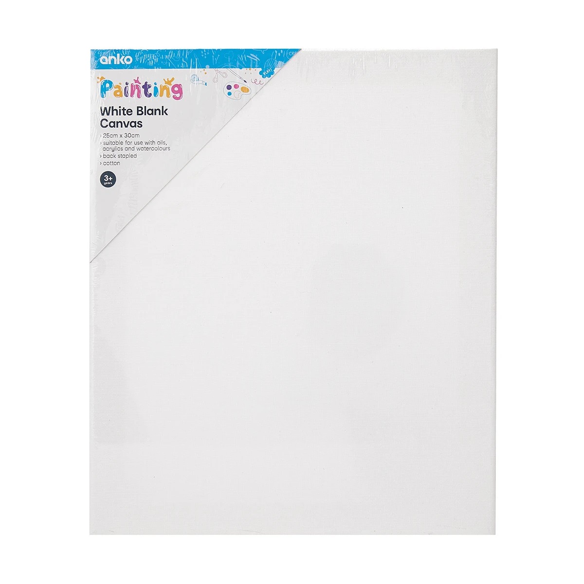 1 White Blank Canvas, 1 of 8