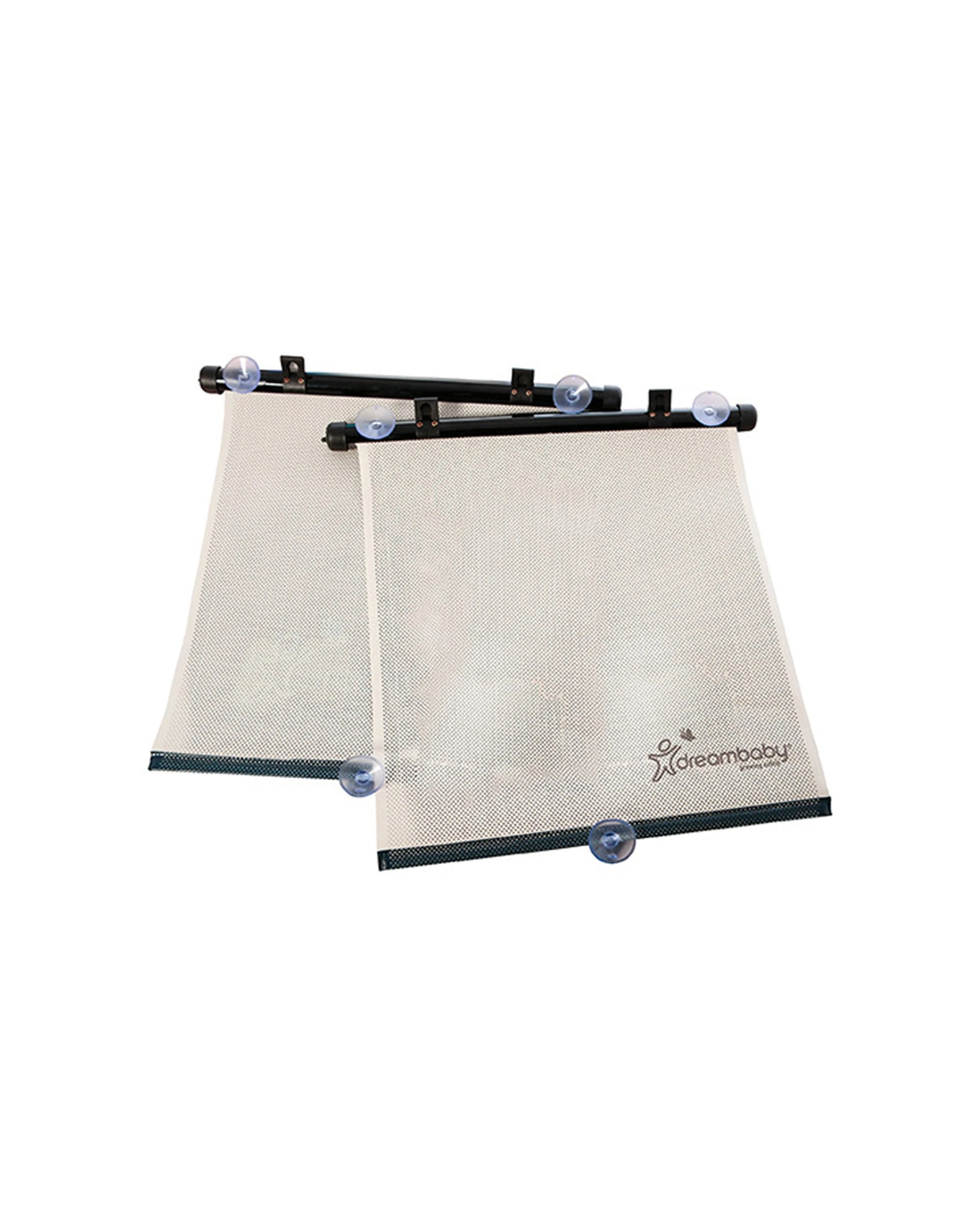 1 Dreambaby 2pc Adjustable Car Roller Shades Child Sun Protection - Multi, 1 of 3