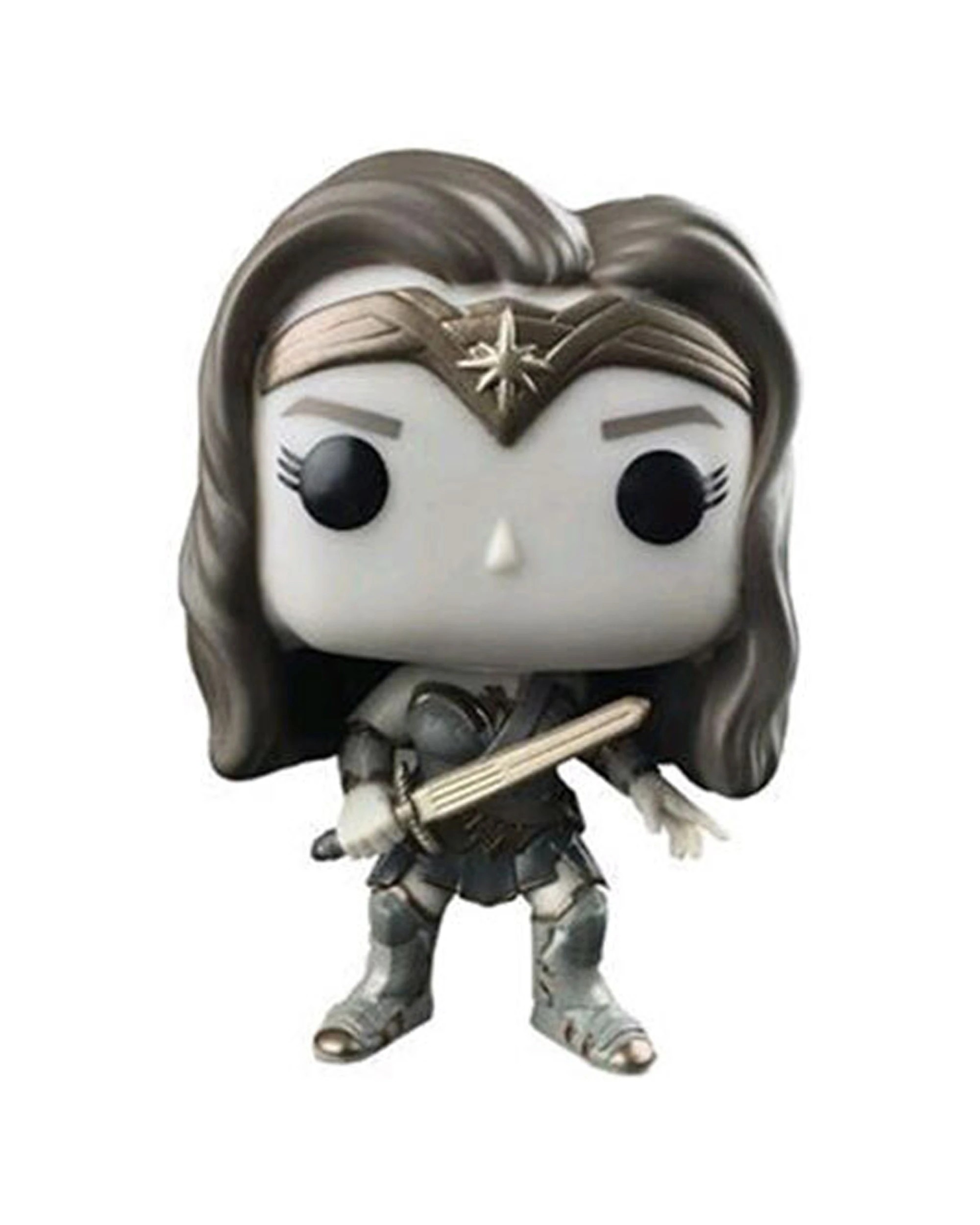 3 Pop Heroes Wonder Woman Figurine Funko Action Figure 10cm Vinyl Toy Collectable - Multi, 3 of 3