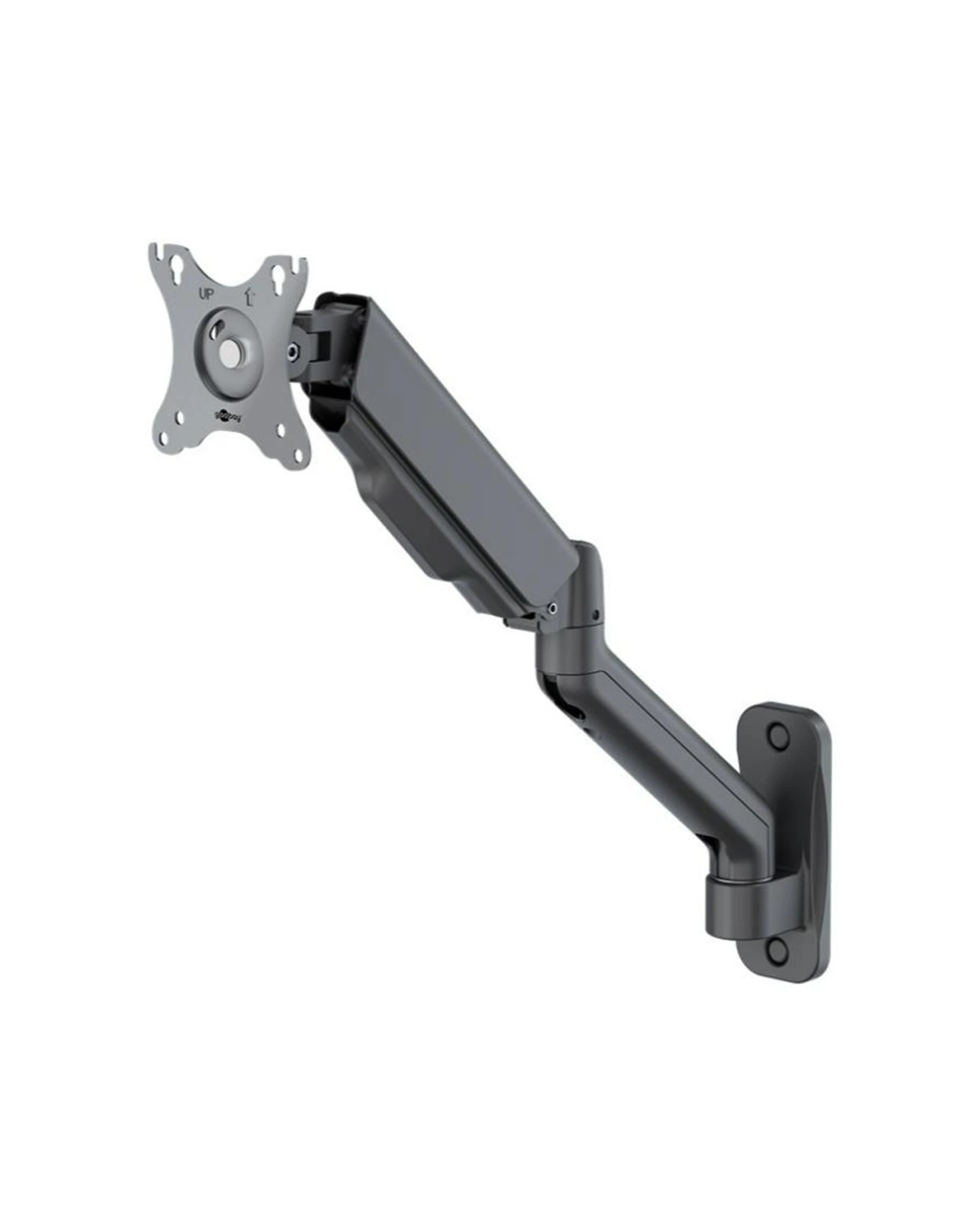 1 Goobay Monitor Mount Wallmount Single 17-32 Full Motion Arm Vacuum Insulated - Black, 1 of 1