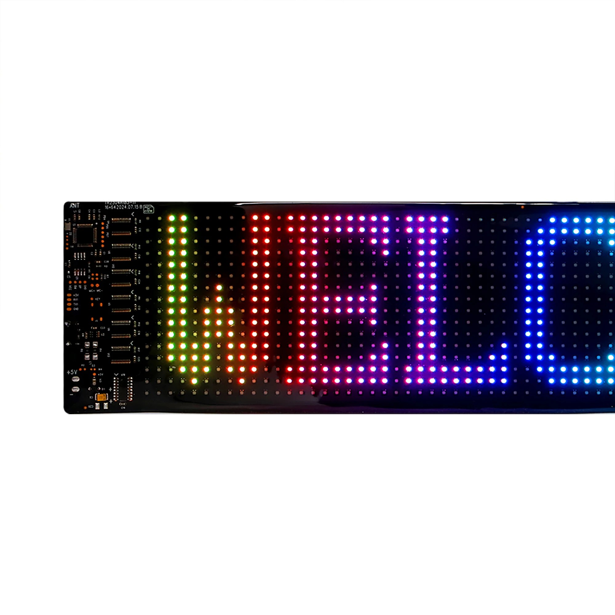 5 Emitto Programmable LED Sign 92x374mm Matrix Panel Foldable Message Display, 5 of 5