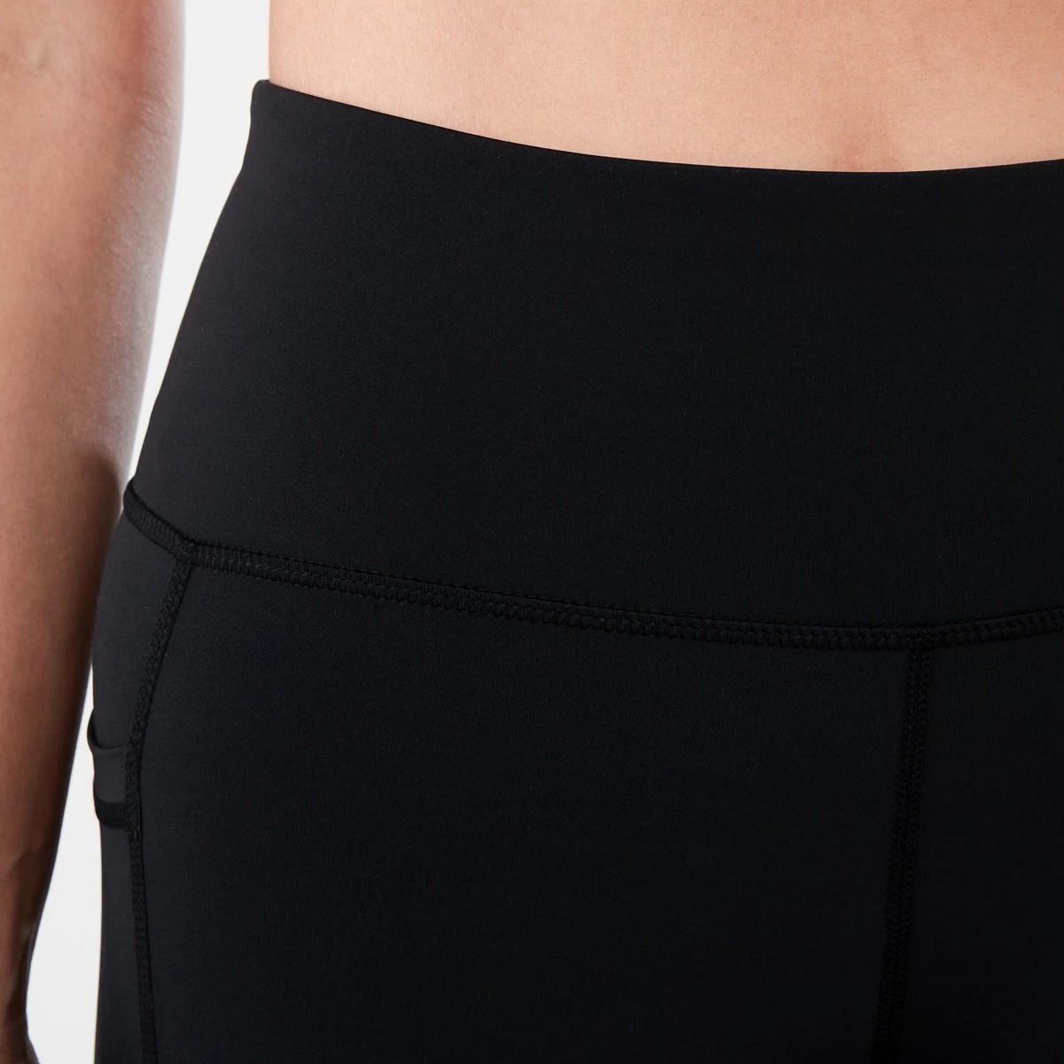 5 Active Womens Crop Training Leggings BLACK, 5 of 6
