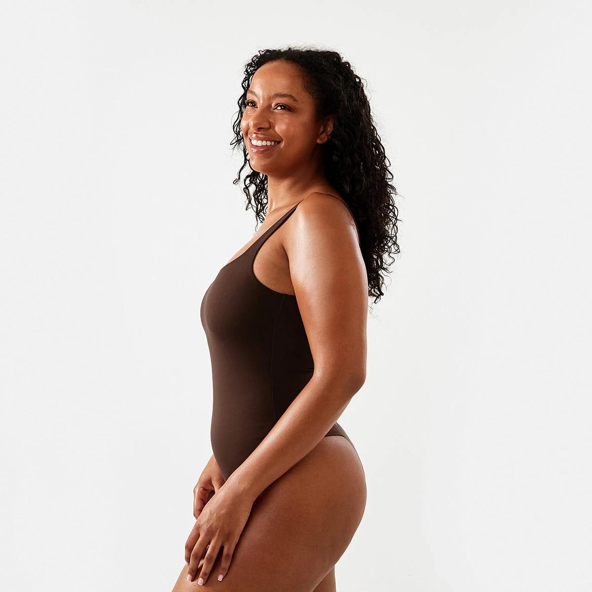 2 Smoothing Bodysuit Fudge Brwn, 2 of 6