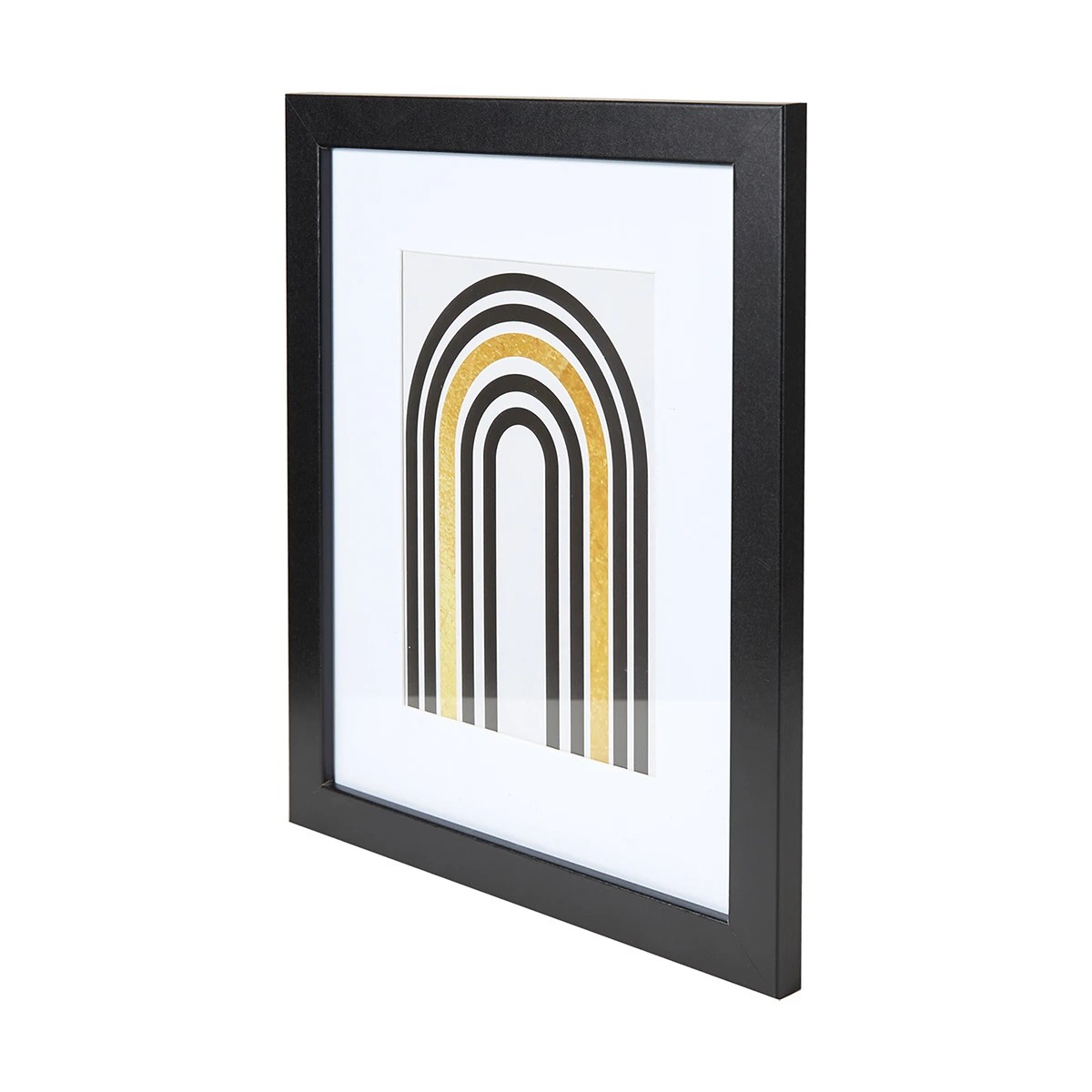 6 8 Piece Wall Photo Frame Set - Black, 6 of 10
