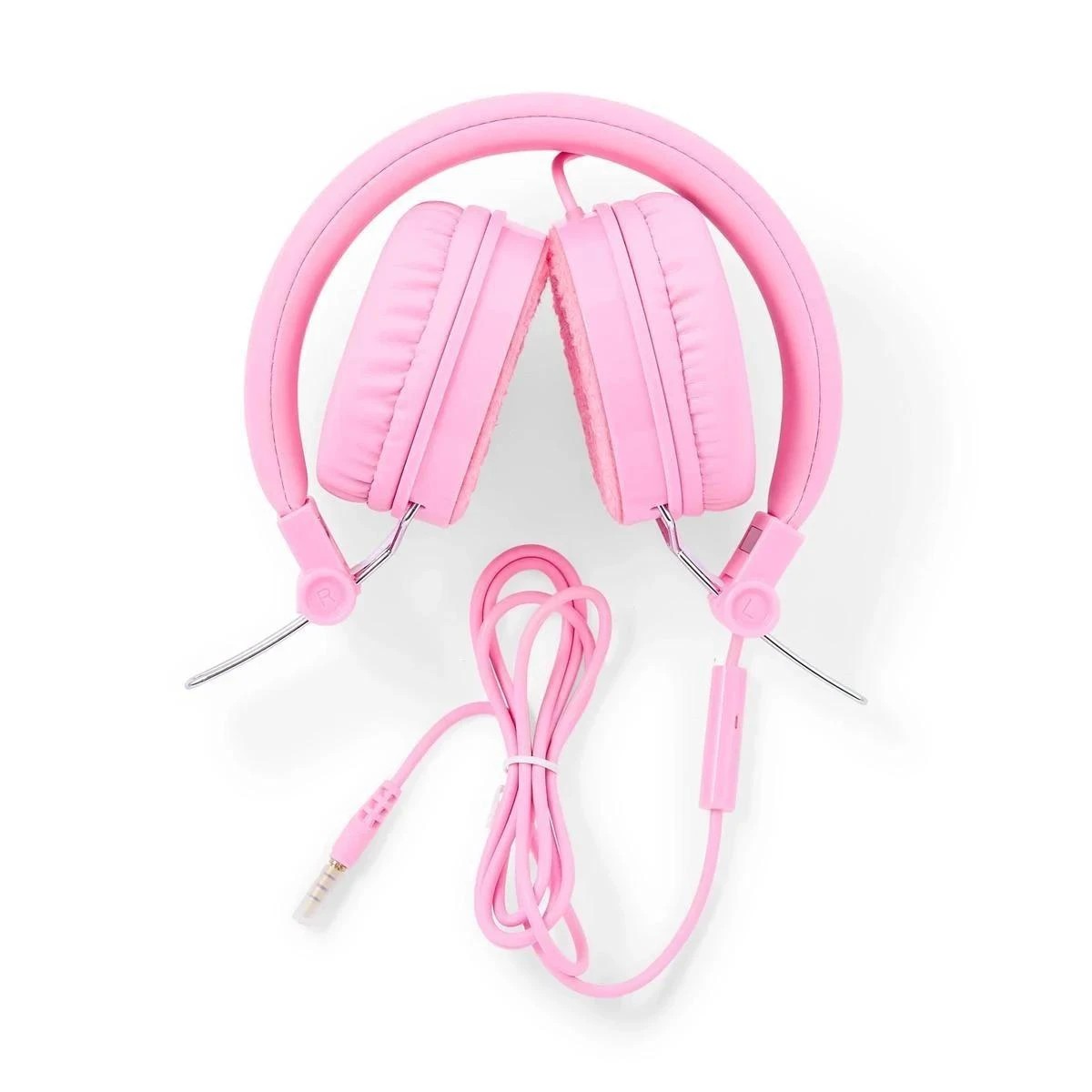 7 Kids Patch Wired Headphones - Pink, 7 of 9