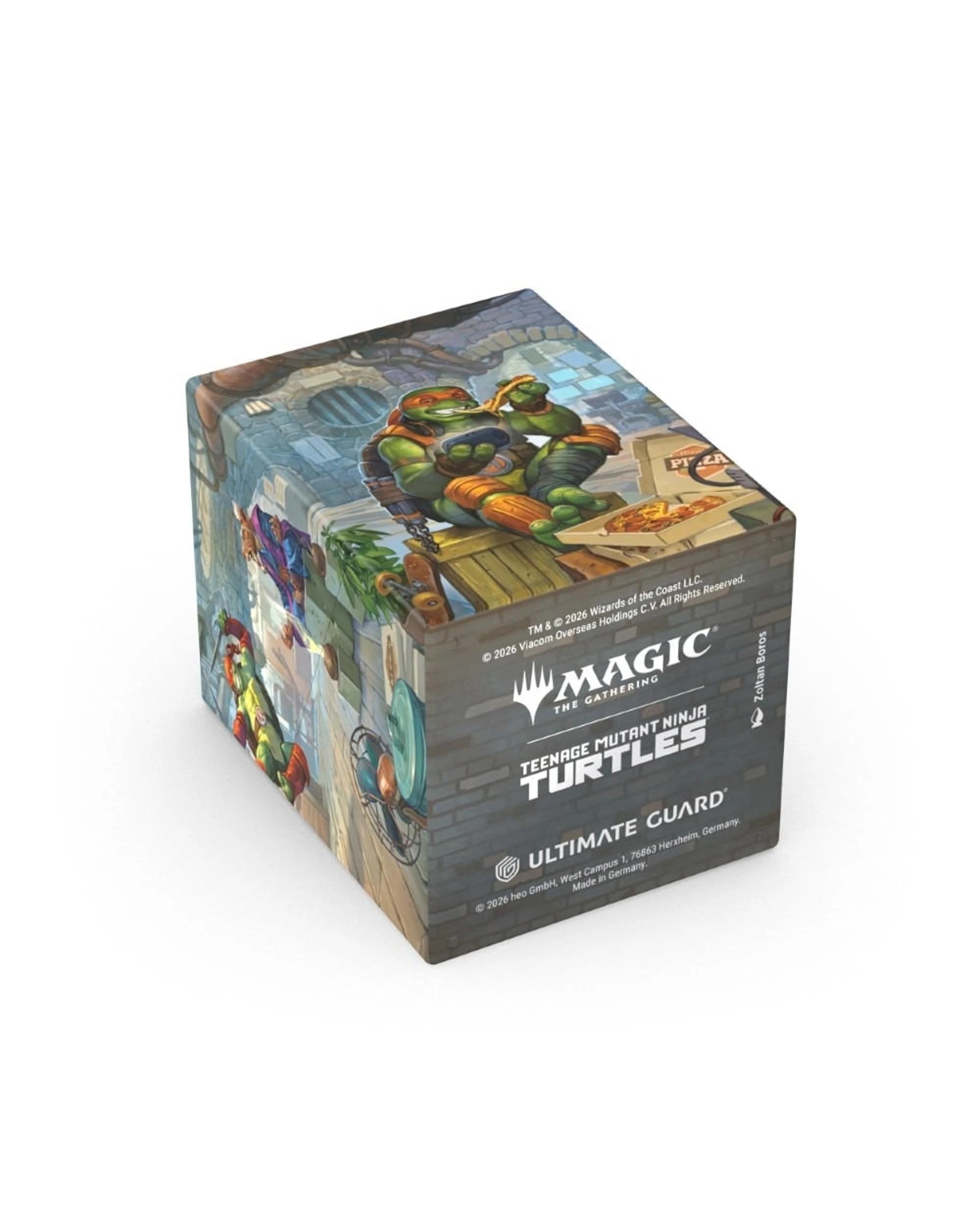 4 Ultimate Guard Magic The Gathering: Teenage Mutant Ninja Turtles Turtle Lair RTE Boulder 100+ Deck Box, 4 of 4