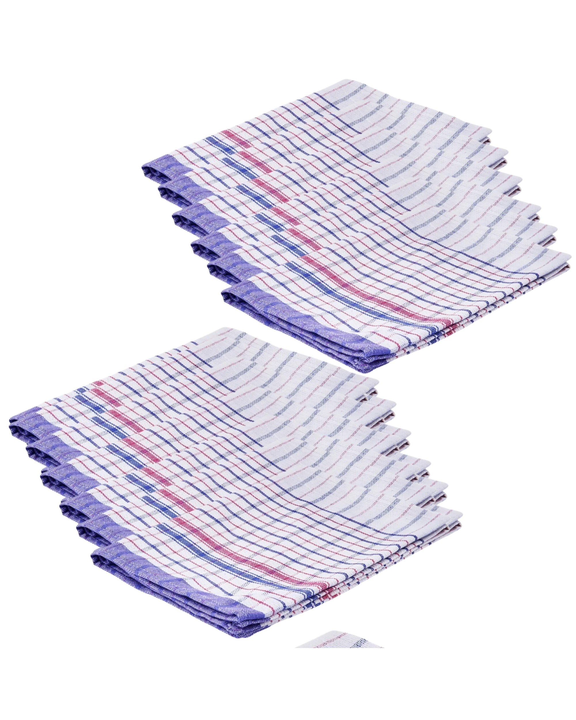 1 BR Home 12 Pack 100% Cotton Tea Towels, 1 of 3