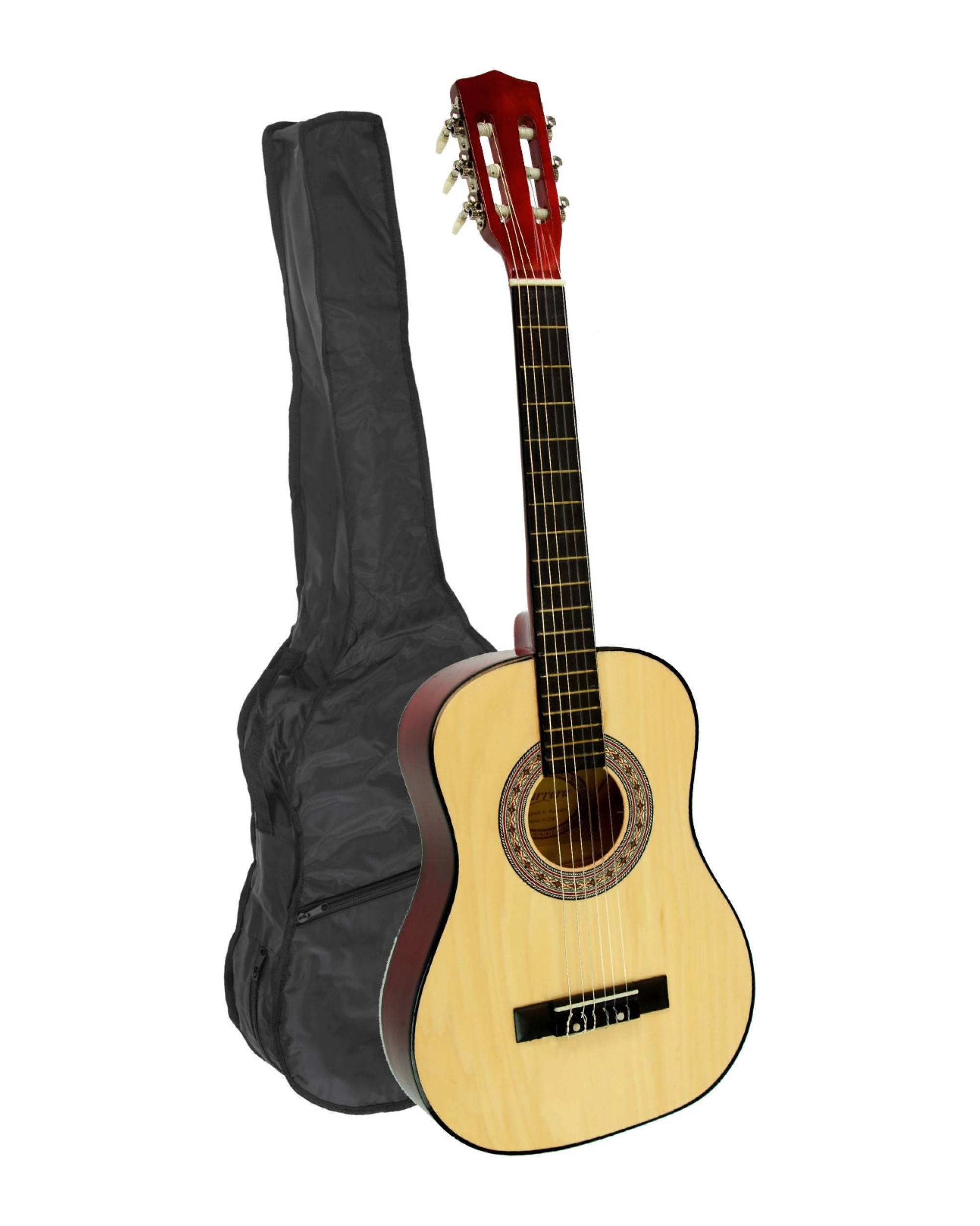 3 Karrera 34in Acoustic Childrens Guitar - Natural, 3 of 5