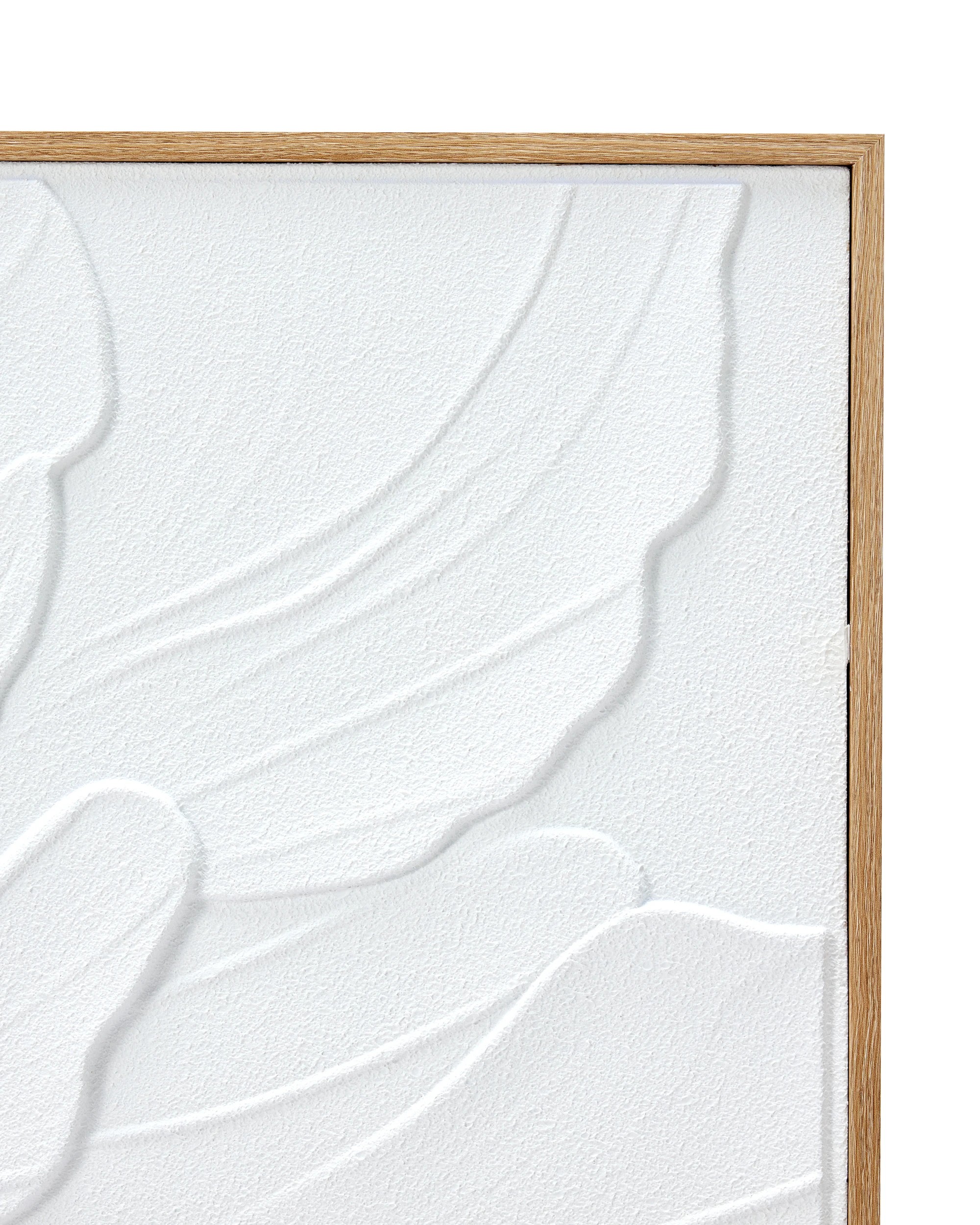 2 Textured Flower Framed Canvas - 60cm x 90cm, 2 of 5