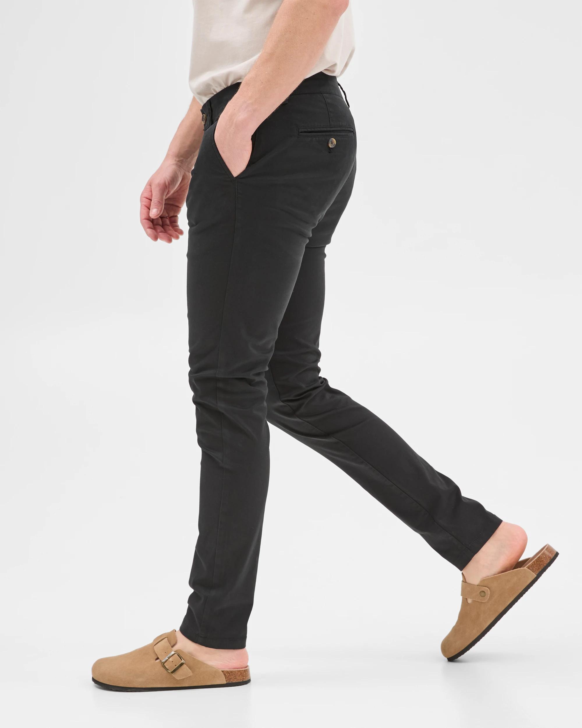 4 Target Australian Cotton Skinny Chino Pants BLACK, 4 of 6