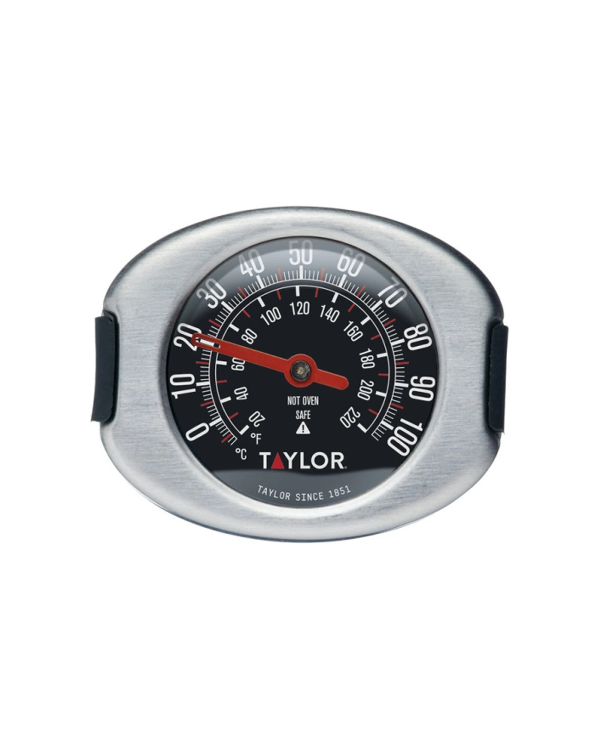 6 Taylor Stainless Steel Silicone Grip Pro Meat Thermometer 15.5x4.5x3.5cm, 6 of 6