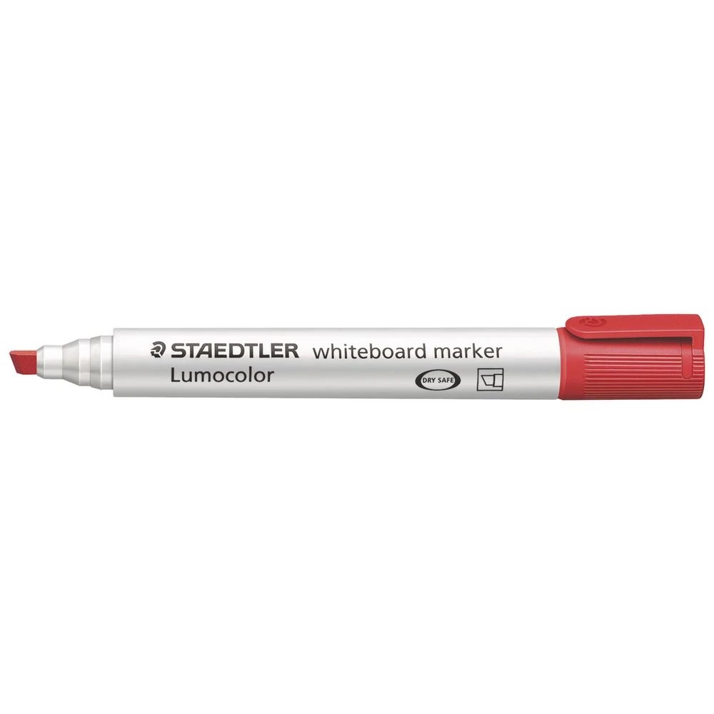 6 Staedtler Lumocolor Whiteboard Markers Chisel Assorted 6 Pack, 6 of 9