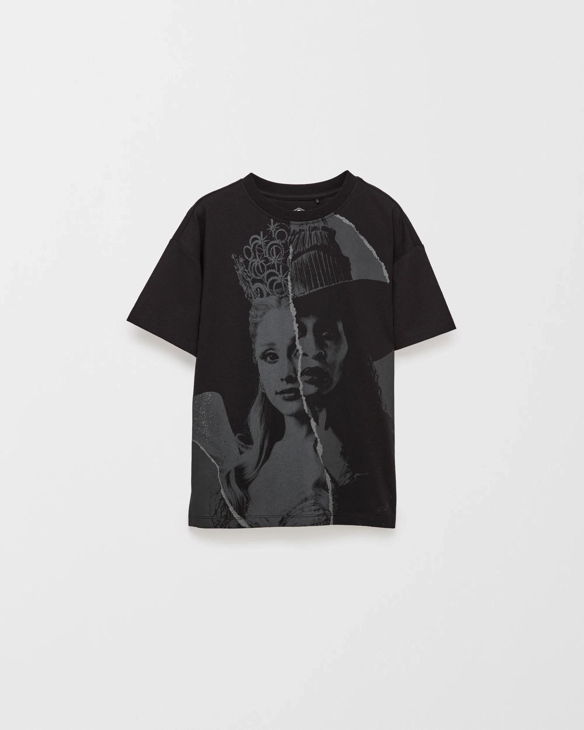 1 WICKED Wicked Australian Cotton T-Shirt WICKED CHARCOAL, 1 of 2