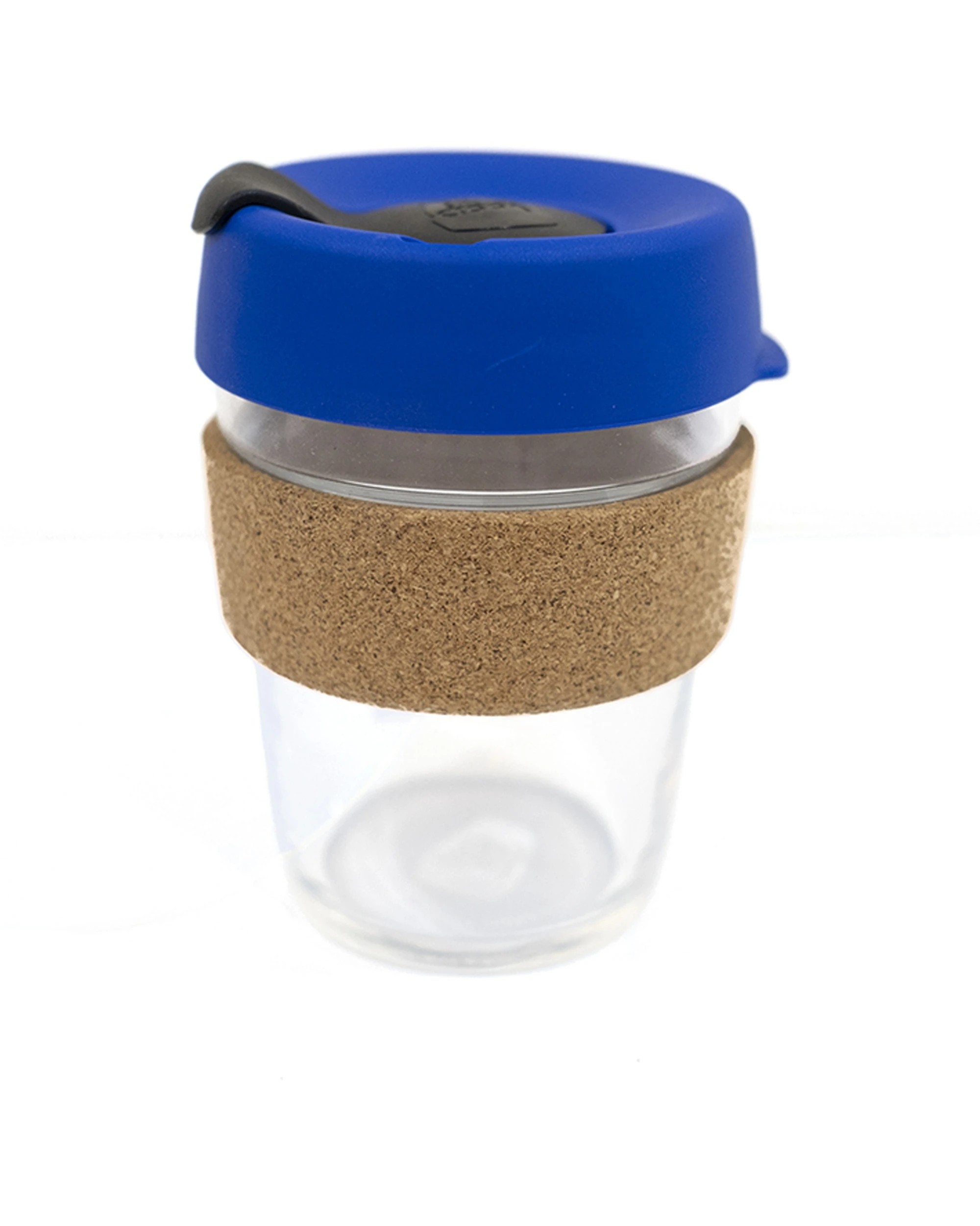1 KeepCup Brew Cork 340ml Glass Coffee Cup Leakproof Portable Design Reusable - Clear, 1 of 1