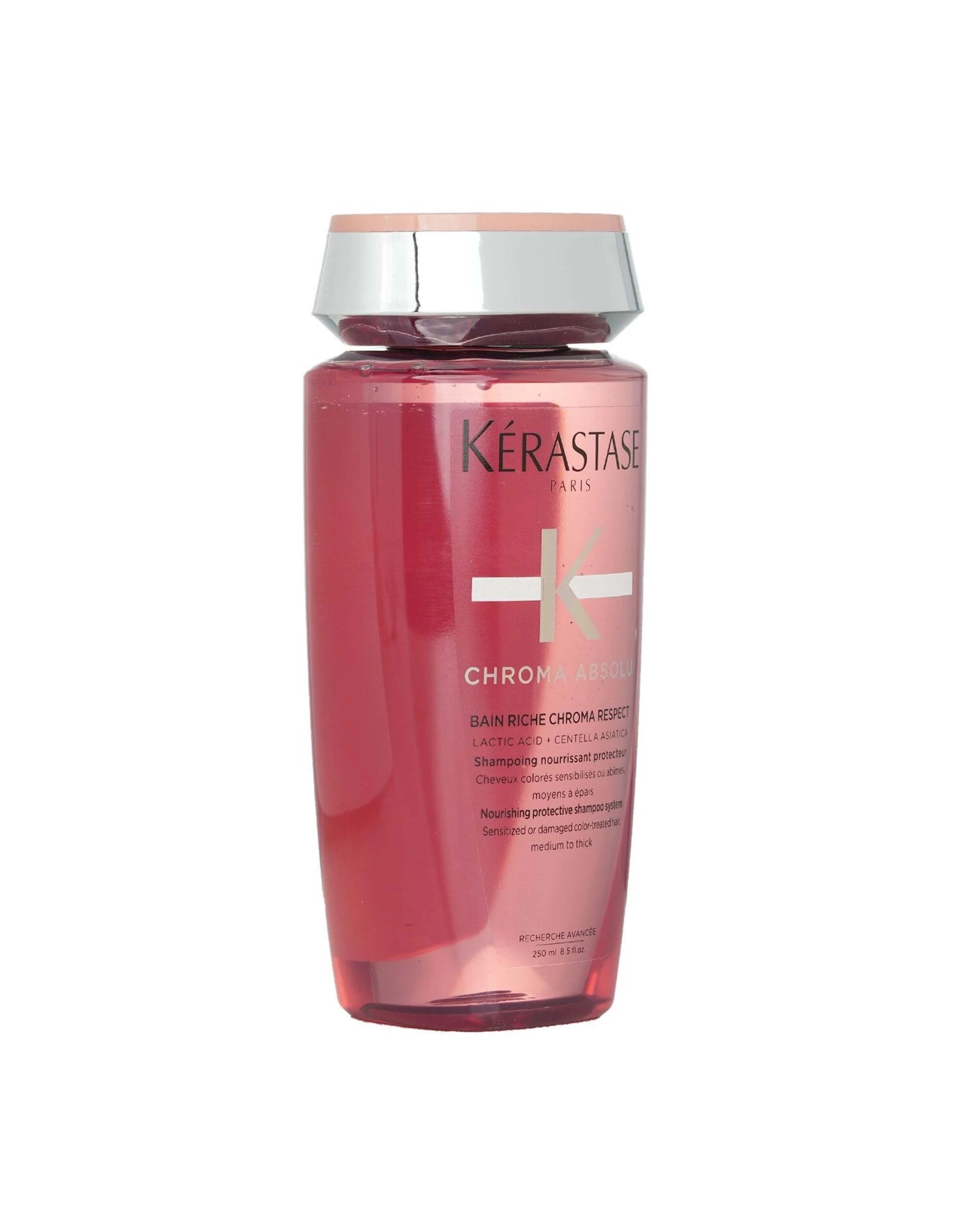2 Kerastase Chroma Absolu Bain Riche Chroma Respect Shampoo (For Sensitized or Damaged Color-Treated Hair) 250ml/8.5oz, 2 of 4