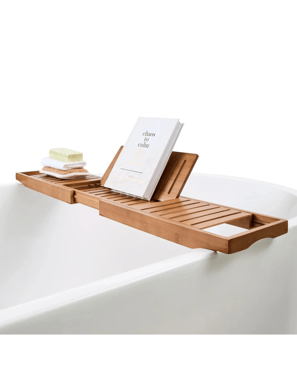 Walnut Look Bath Caddy