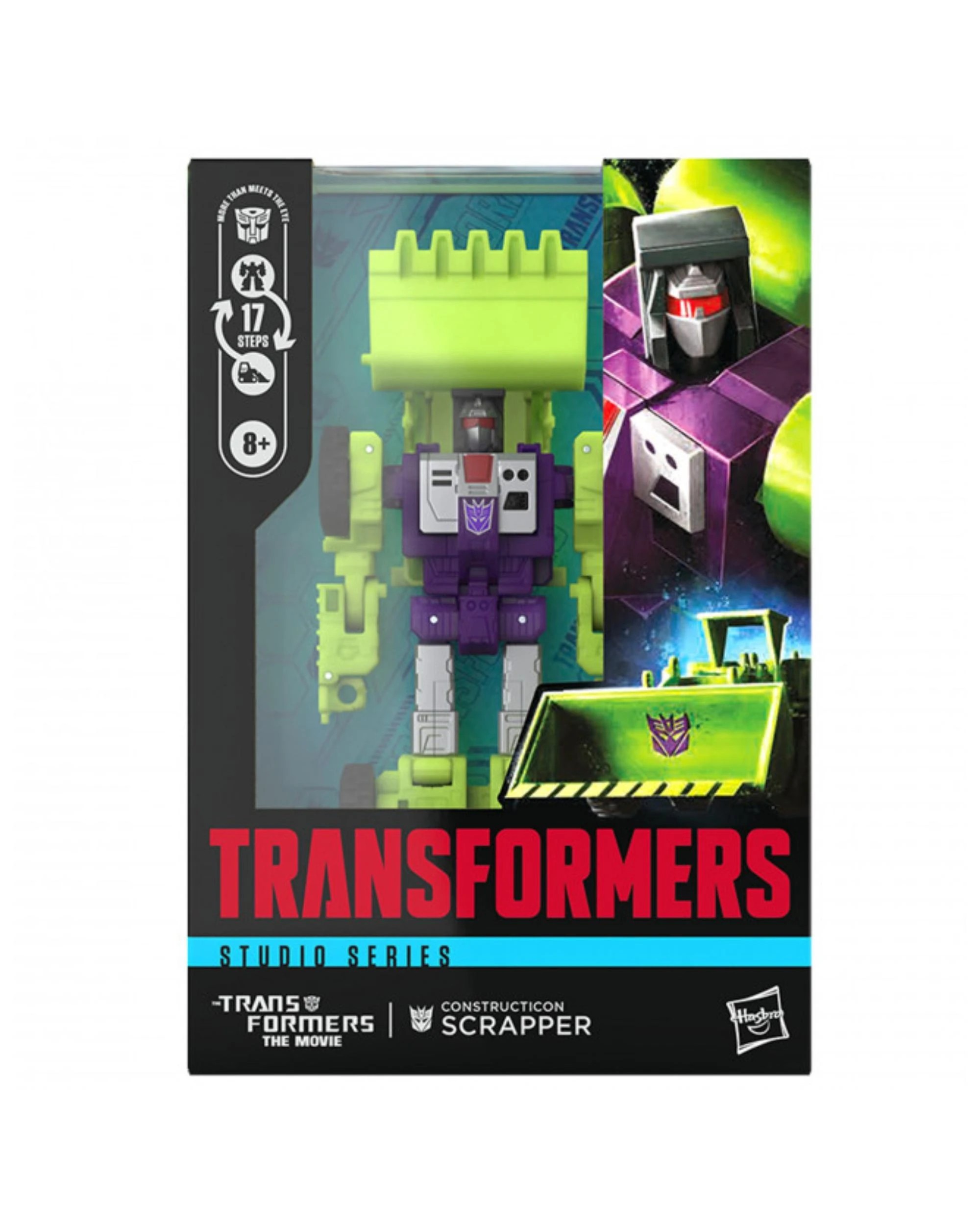 1 Hasbro Transformers Studio Series Voyager Class: Constructicon Scrapper Action Figure, 1 of 5