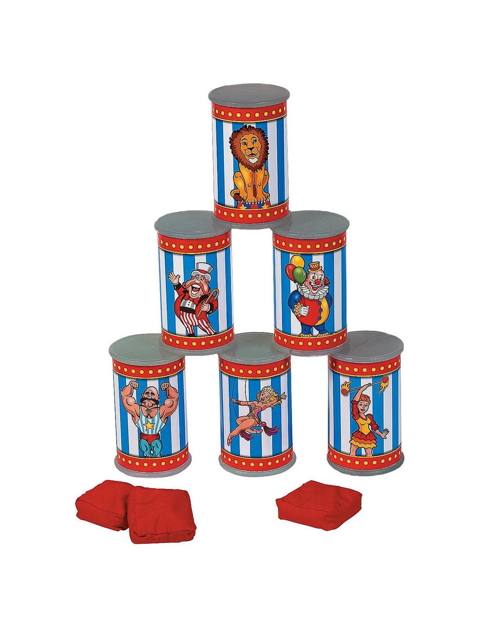 1 Carnival Can Toss Game, 1 of 1