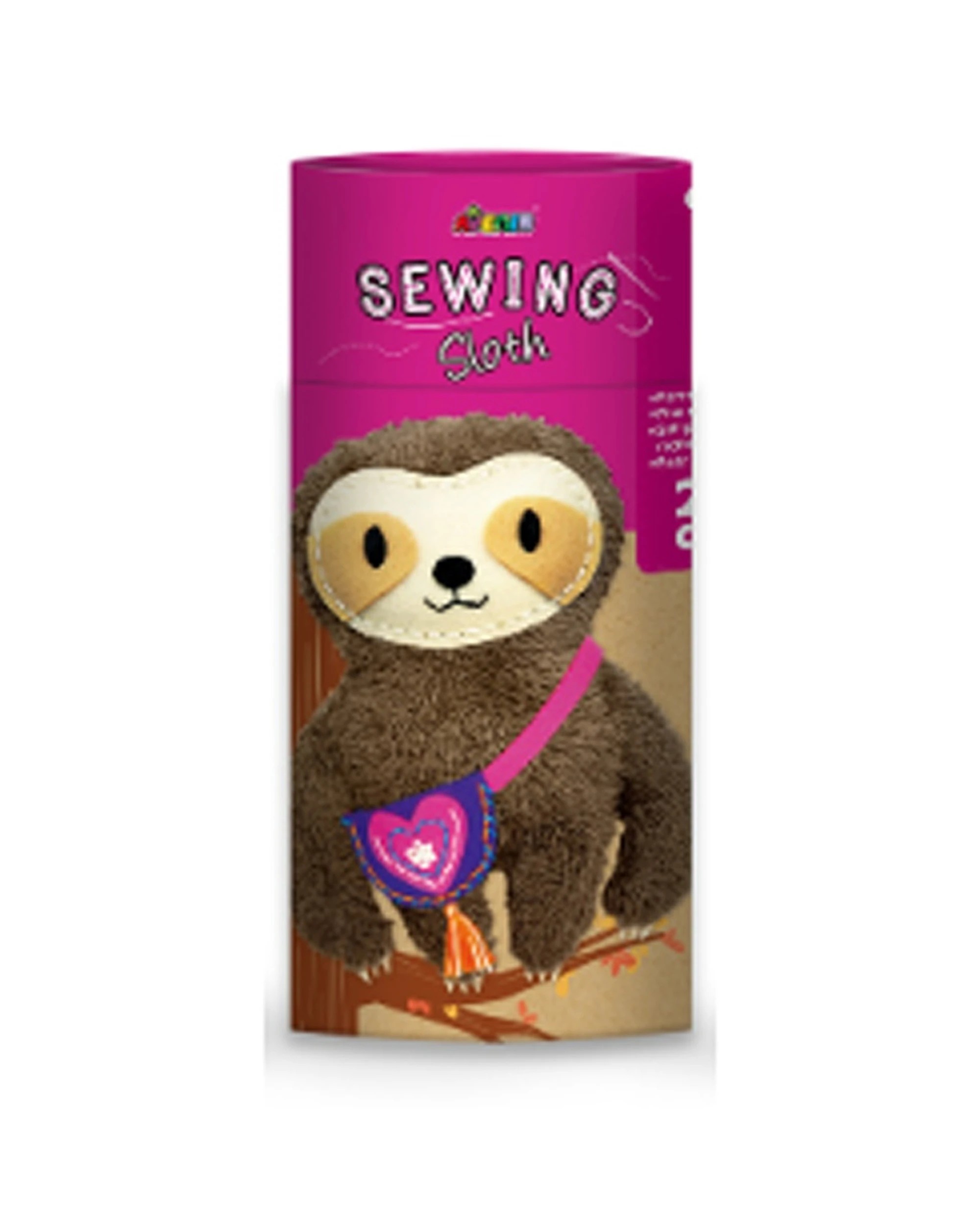 1 Avenir Sewing Kit Soft Plush Doll Sloth Kids Children Fun Craft Activity, 1 of 3